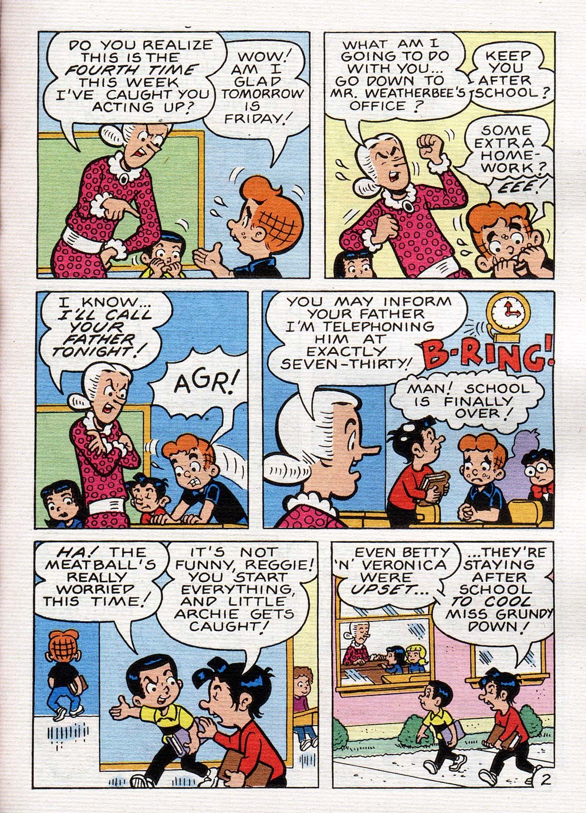 Read online Archie's Double Digest Magazine comic -  Issue #151 - 108