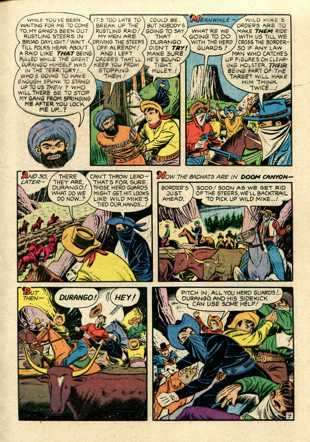 Read online Charles Starrett as The Durango Kid comic -  Issue #41 - 9