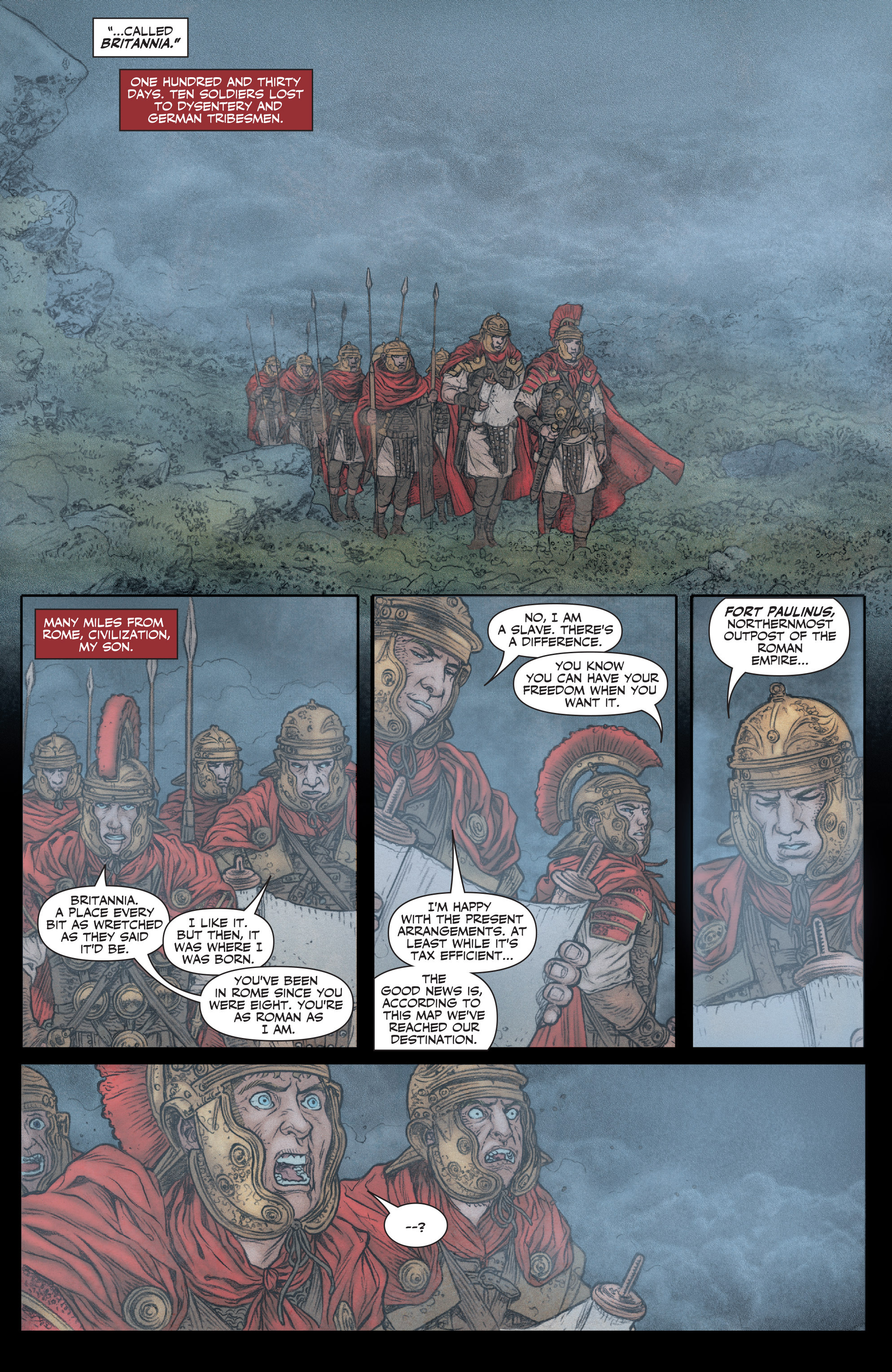 Read online Britannia comic -  Issue #1 - 32