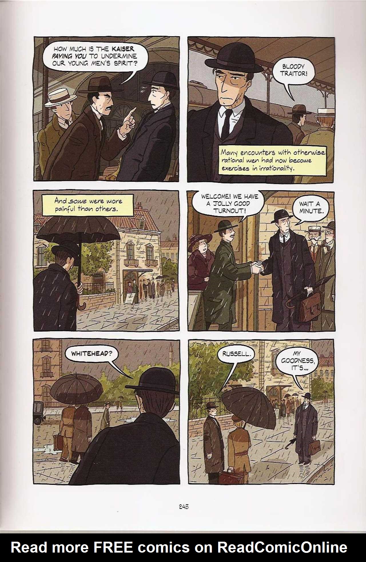 Read online Logicomix comic -  Issue # TPB - 231