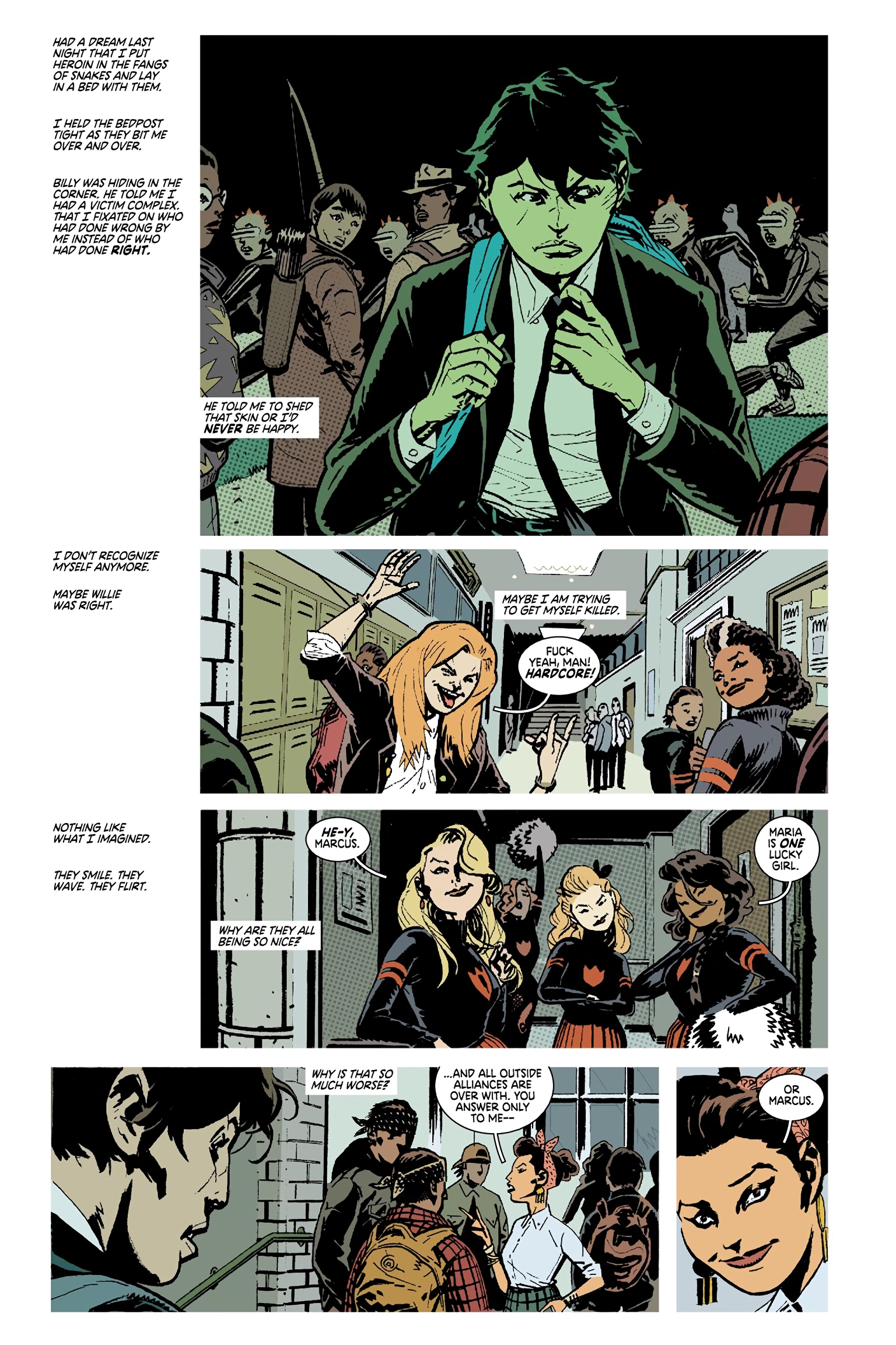 Read online Deadly Class comic -  Issue # _Deluxe Edition Teen Age Riot (Part 2) - 69