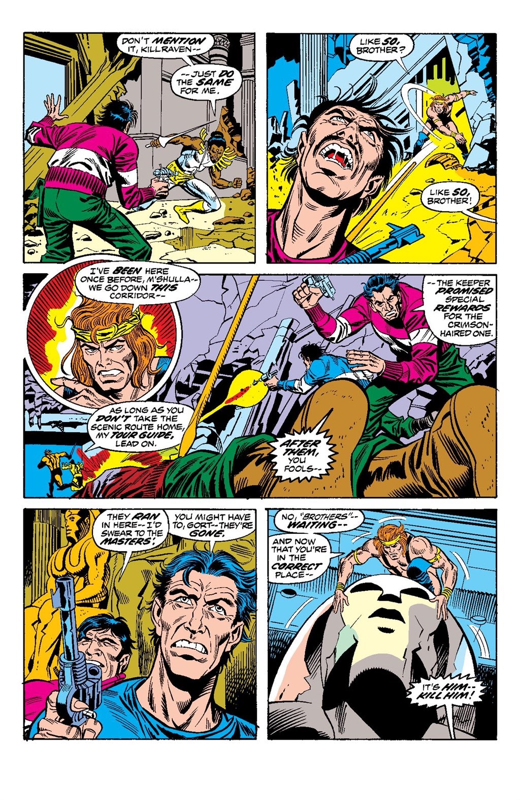 Read online Killraven Epic Collection: Warrior of the Worlds comic -  Issue # TPB (Part 1) - 49