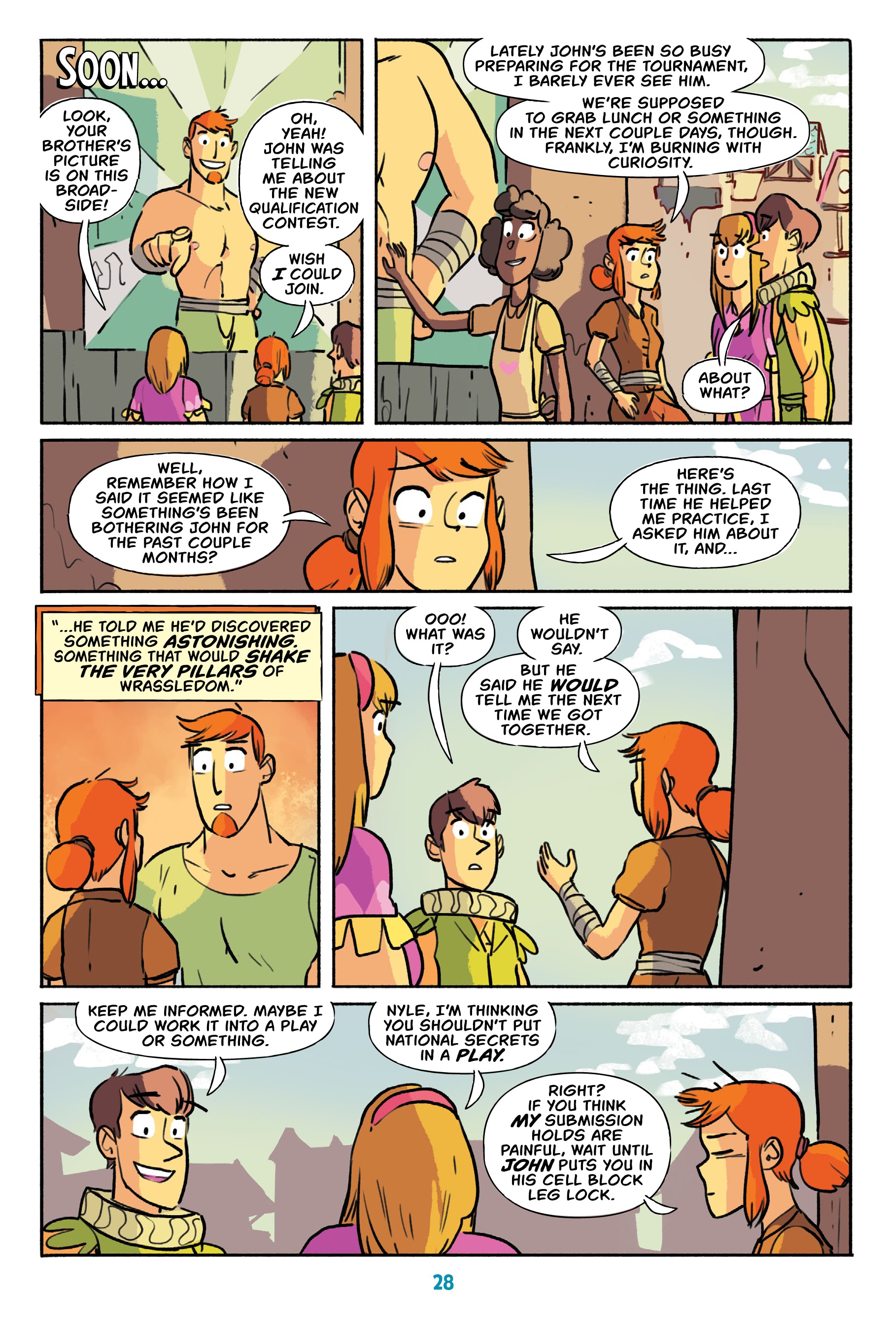 Read online Wrassle Castle comic -  Issue #1 - 27
