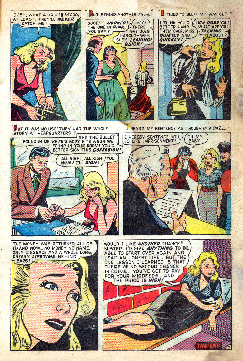 Read online Justice Comics (1948) comic -  Issue #5 - 24
