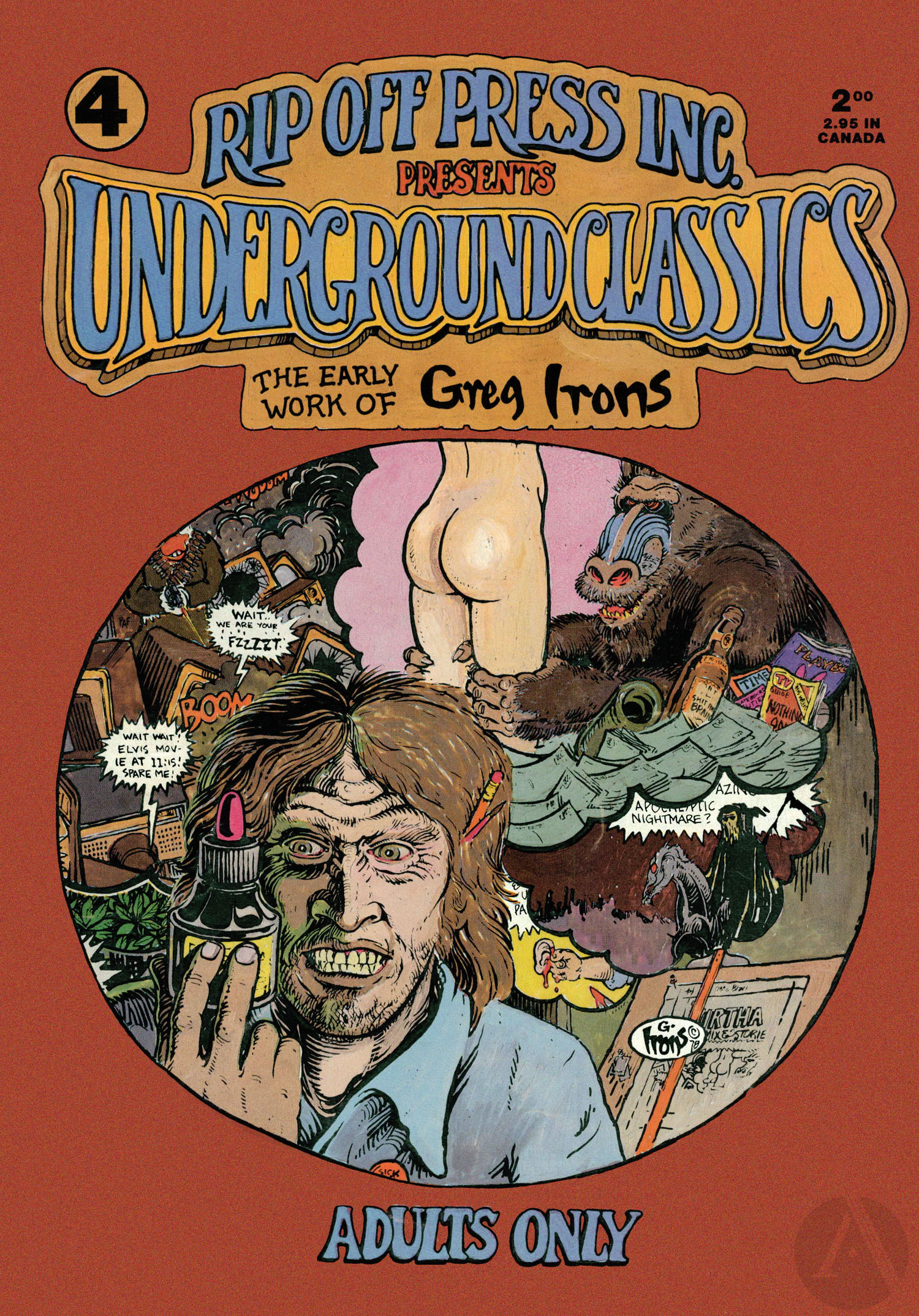 Read online Underground Classics comic -  Issue #4 - 1