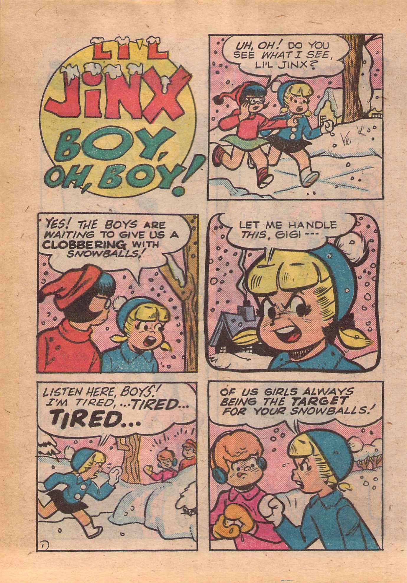 Read online Archie's Double Digest Magazine comic -  Issue #34 - 164