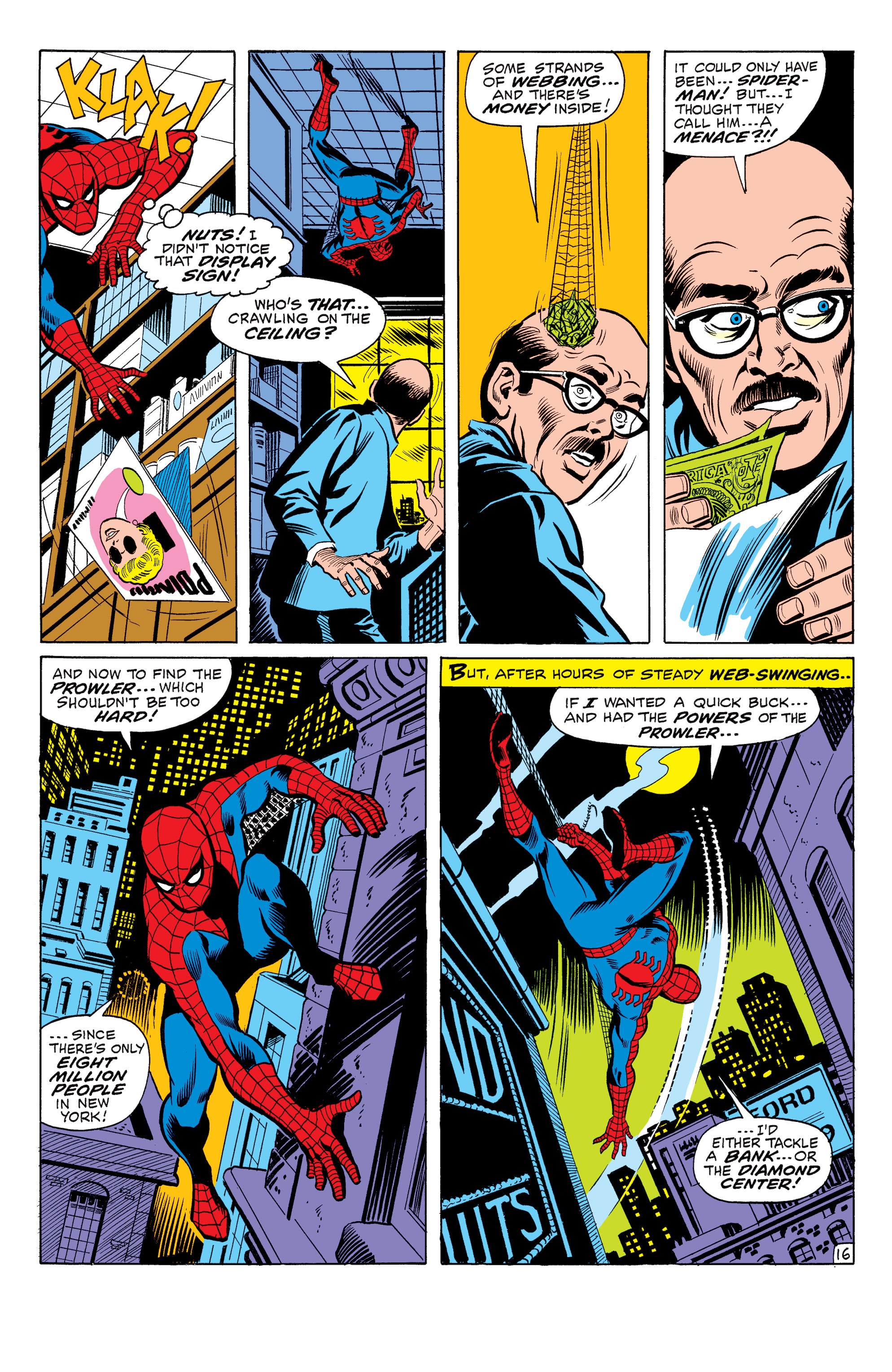 Read online Amazing Spider-Man Epic Collection comic -  Issue # The Secret of the Petrified Tablet (Part 4) - 1