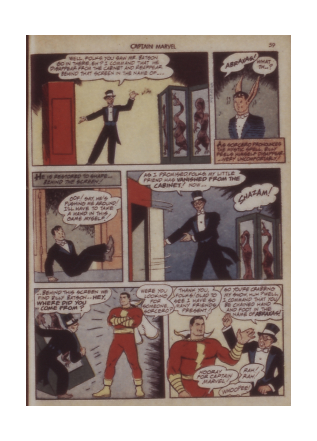 Read online Captain Marvel Adventures comic -  Issue #12 - 59