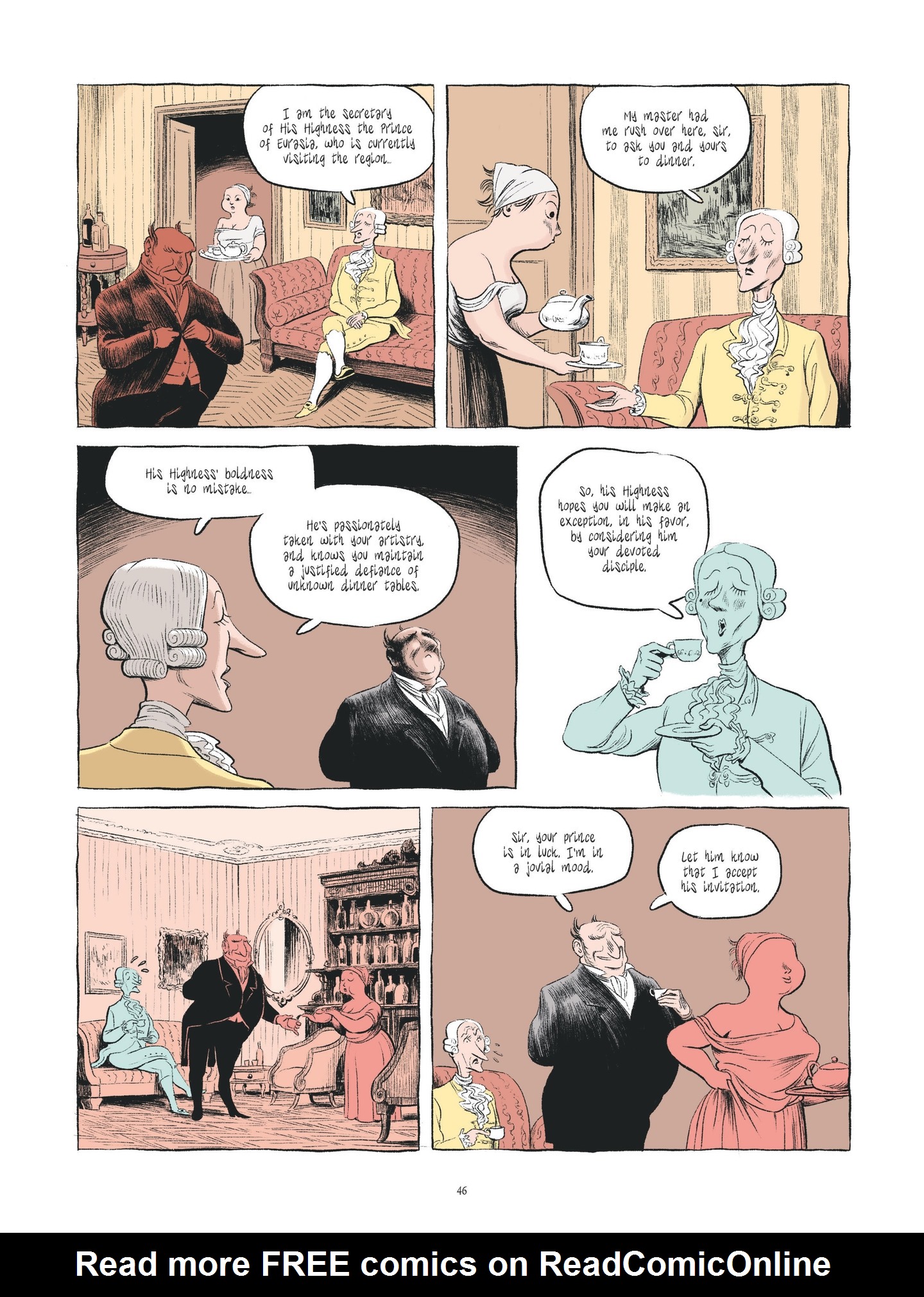 Read online Dodin-Bouffant: Gourmet Extraordinaire comic -  Issue # TPB - 43