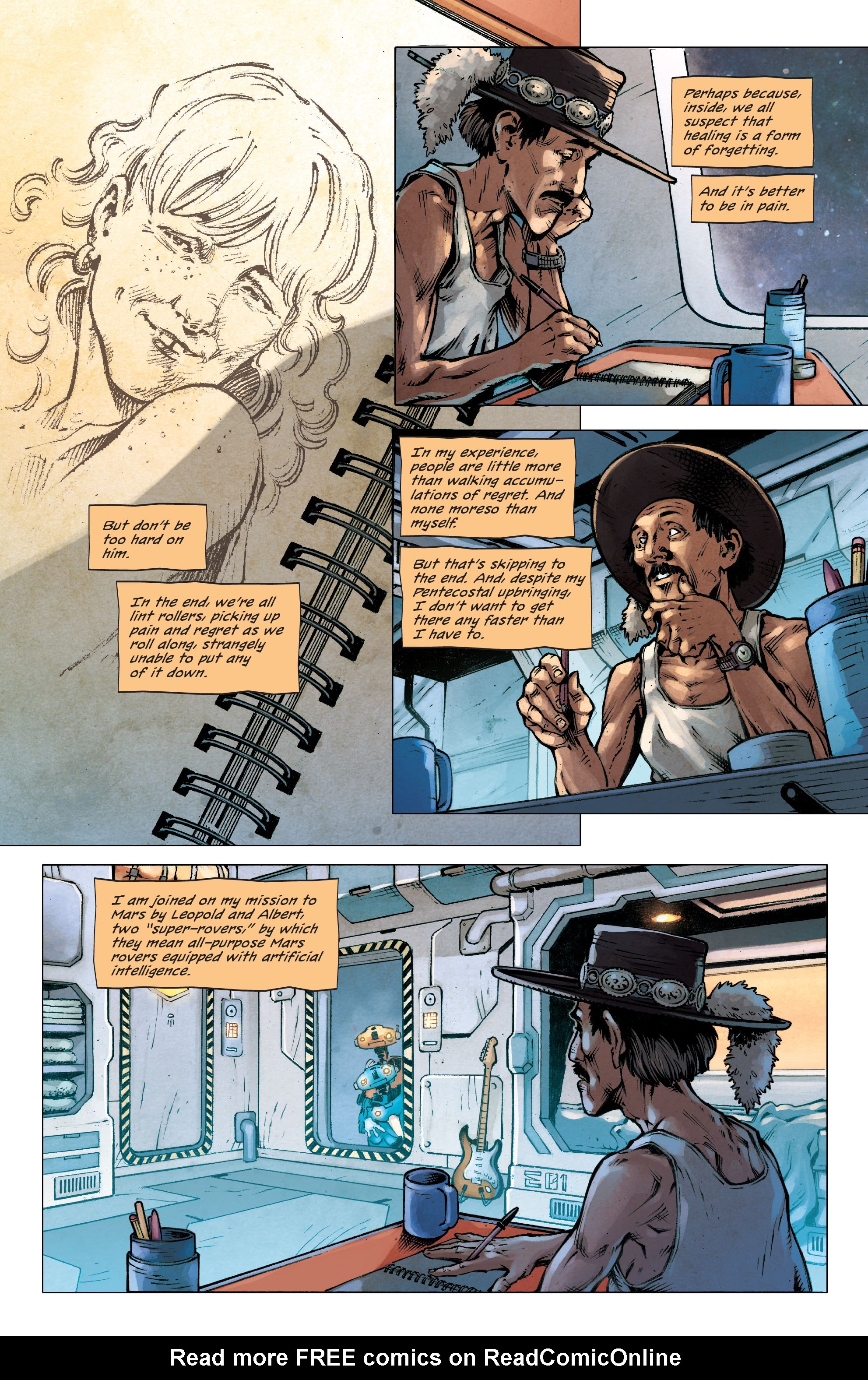 Read online Traveling To Mars comic -  Issue #1 - 8