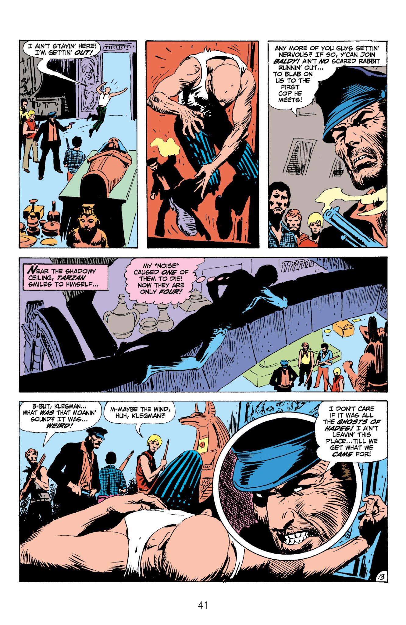 Read online Edgar Rice Burroughs' Tarzan The Joe Kubert Years comic -  Issue # TPB 2 (Part 1) - 43