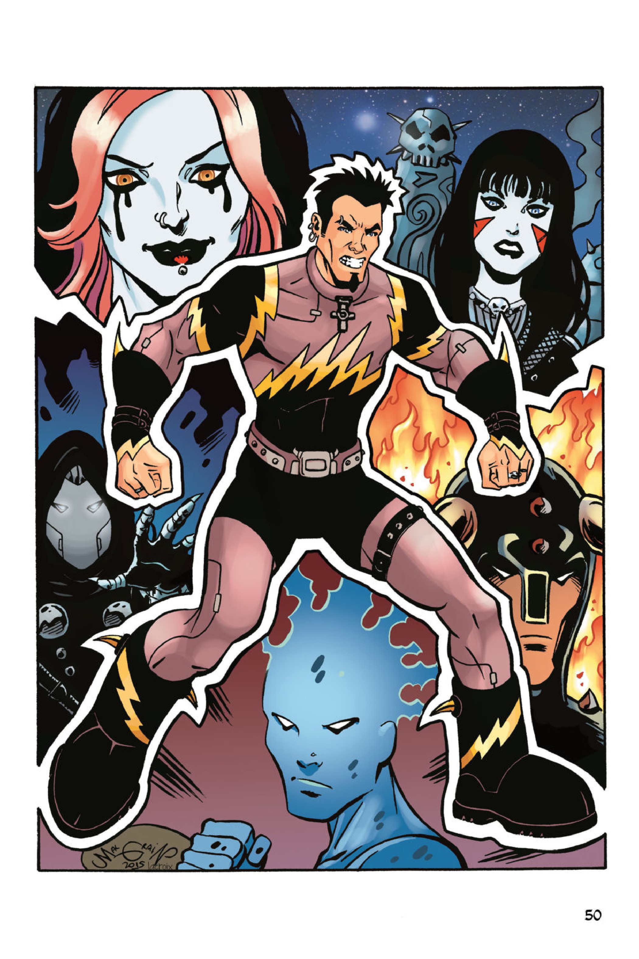 Read online The Art of Chris Malgrain comic -  Issue #5 - 42