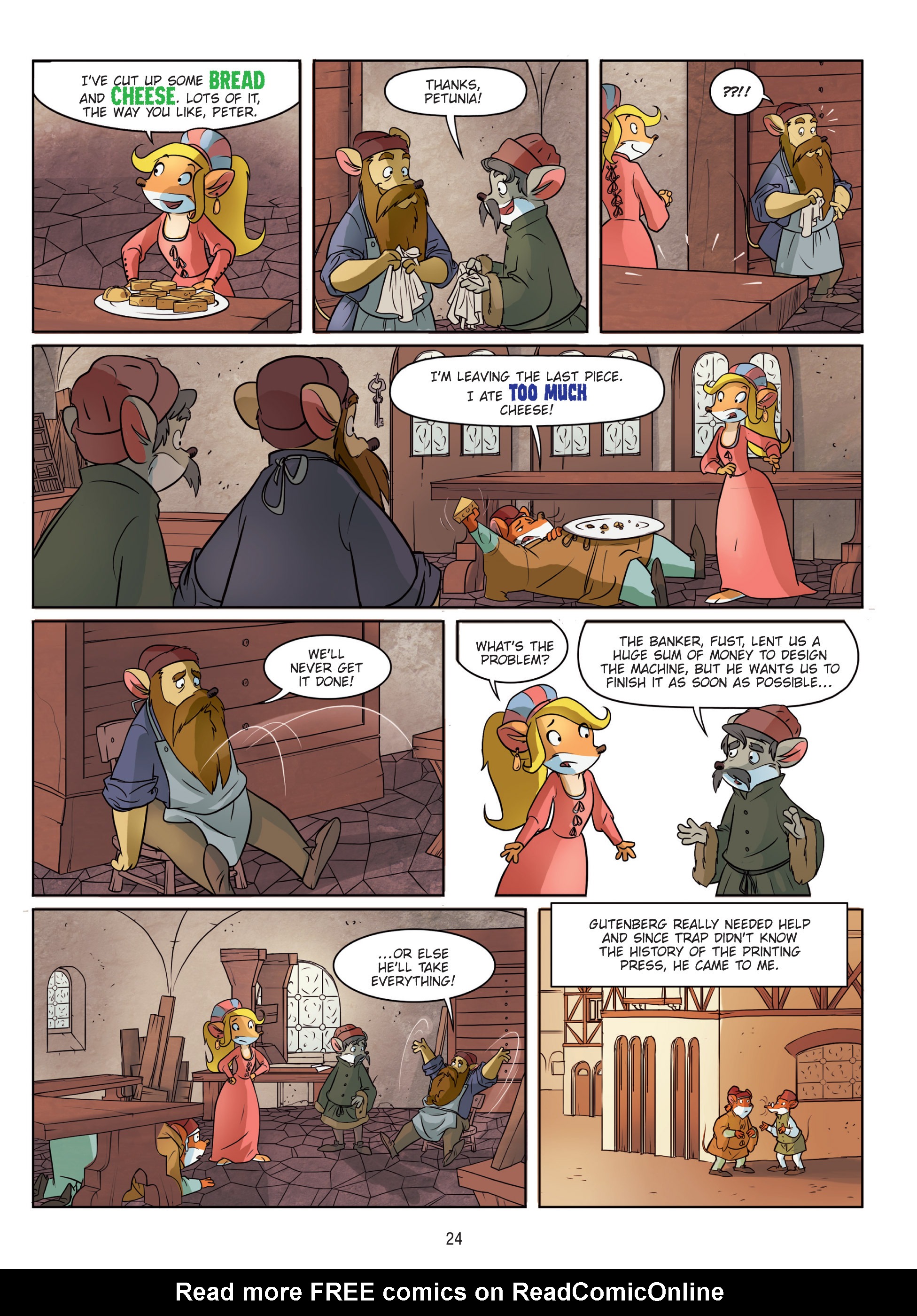 Read online Geronimo Stilton comic -  Issue # TPB 9 - 25