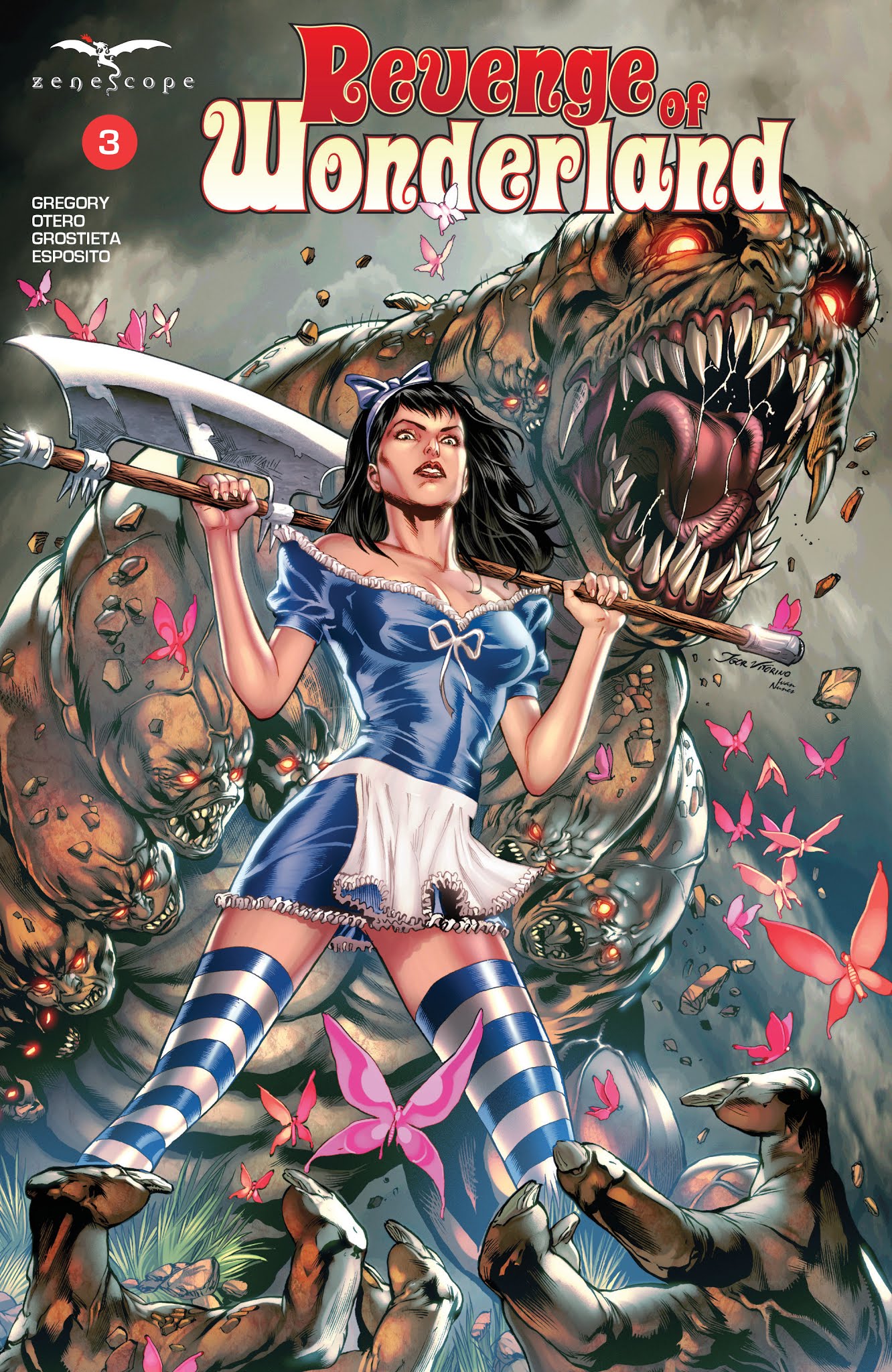 Read online Revenge of Wonderland comic -  Issue #3 - 1