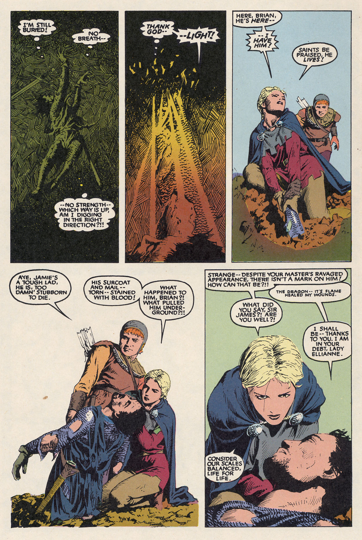 Read online The Black Dragon comic -  Issue #2 - 20