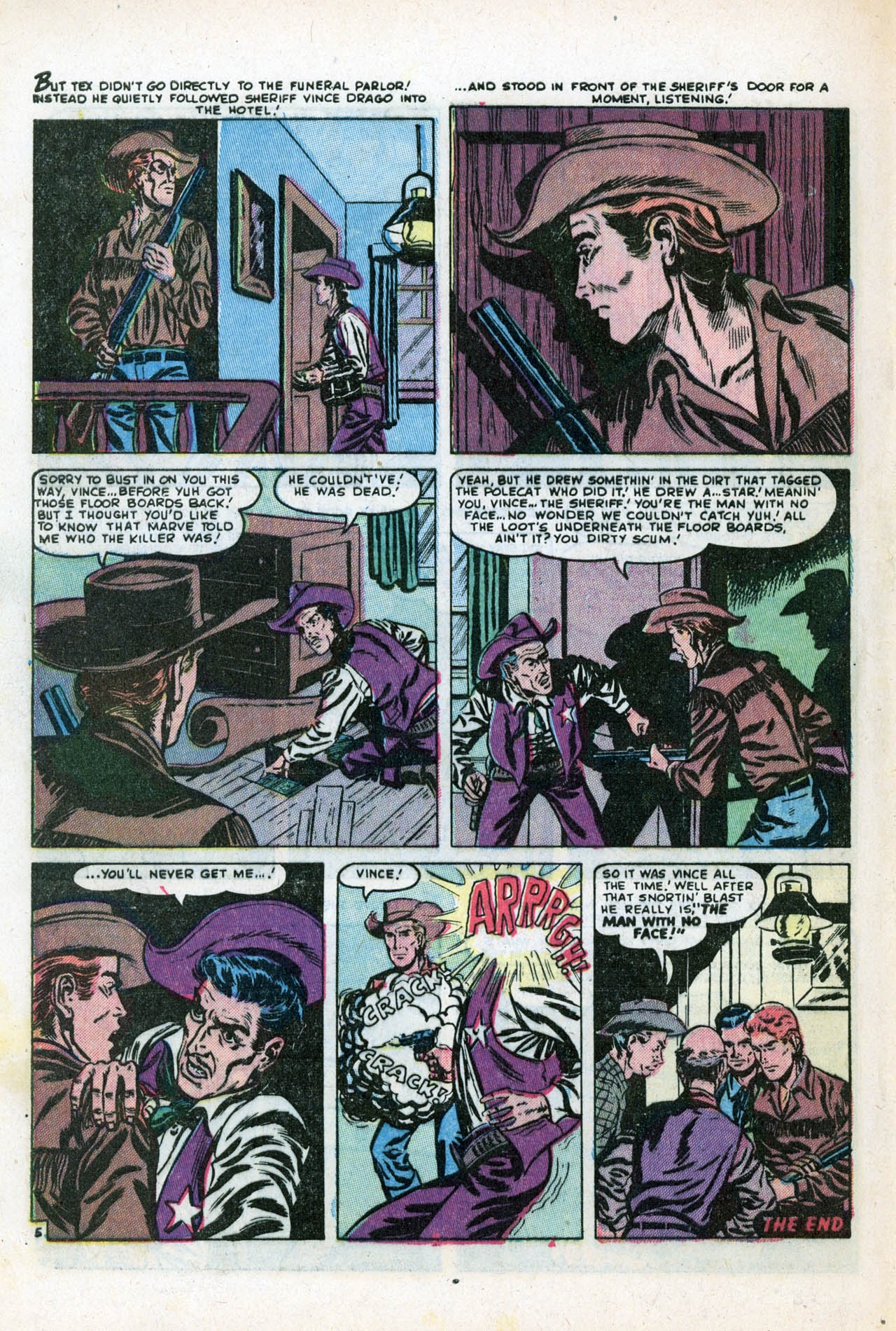 Read online Western Thrillers (1954) comic -  Issue #2 - 32
