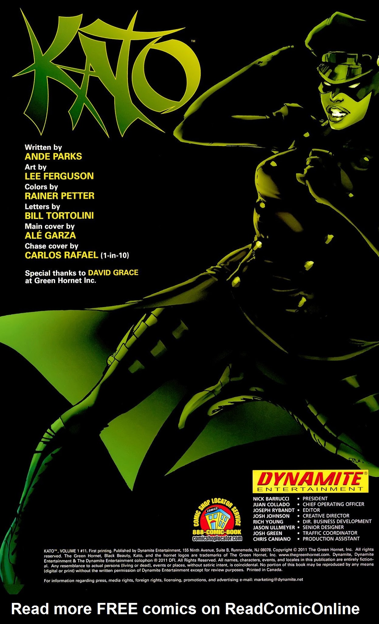 Read online Kato comic -  Issue #11 - 2