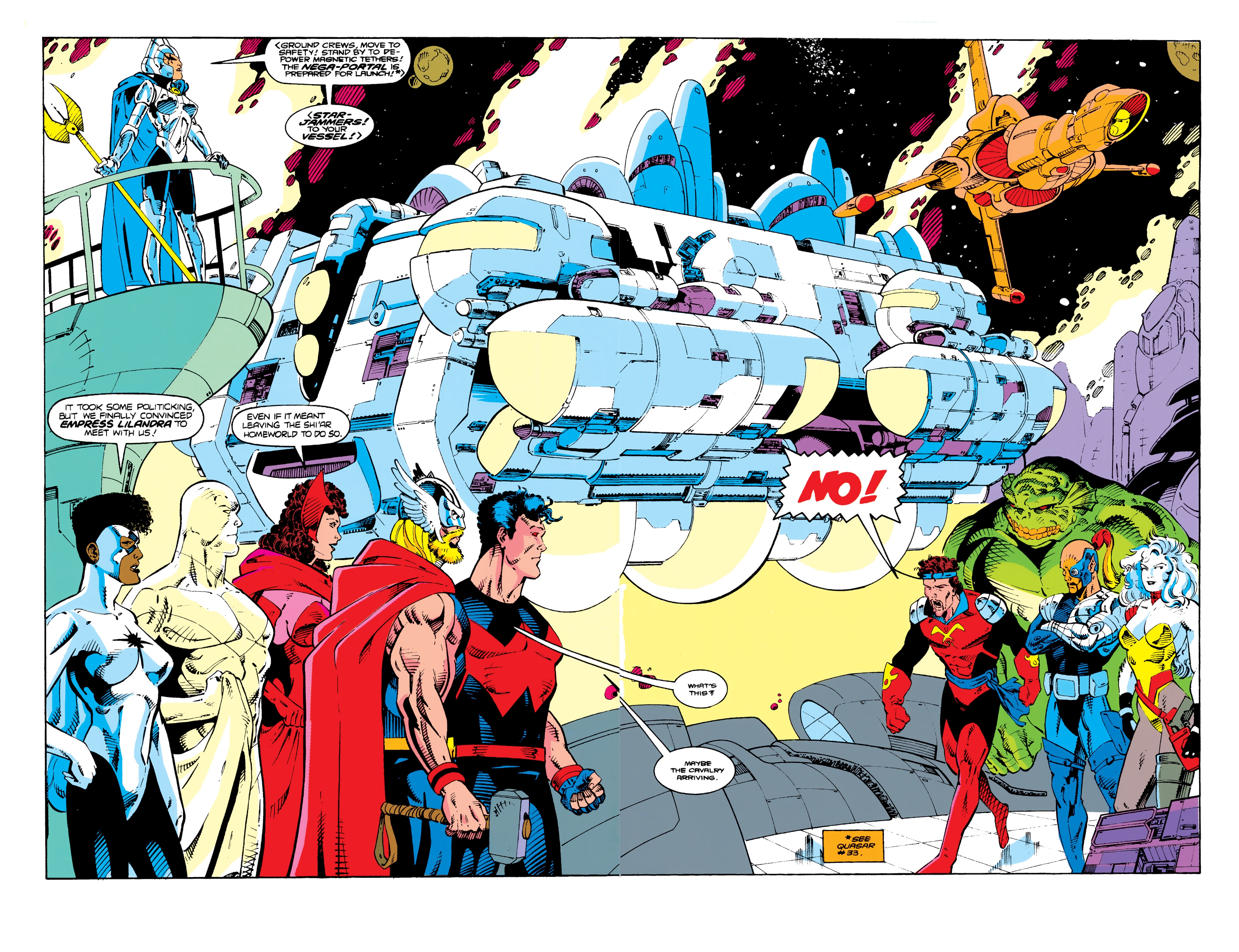 Read online Avengers Epic Collection: Operation Galactic Storm comic -  Issue # TPB (Part 3) - 27