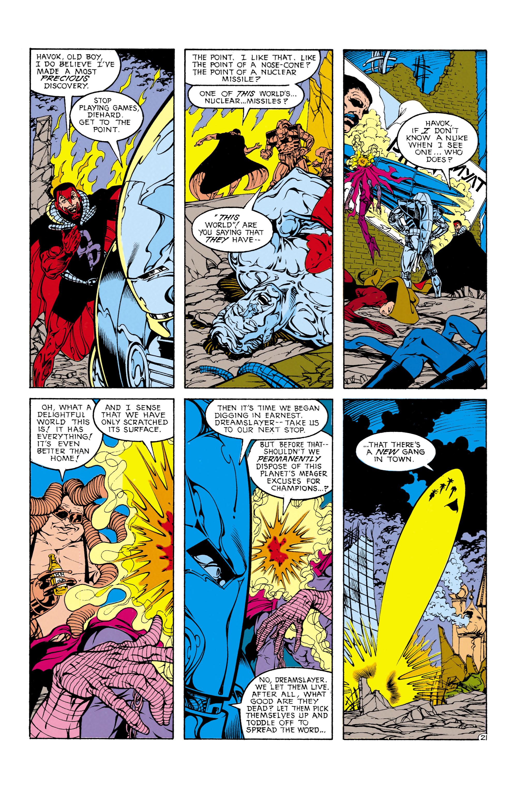 Read online Justice League Europe comic -  Issue #16 - 22