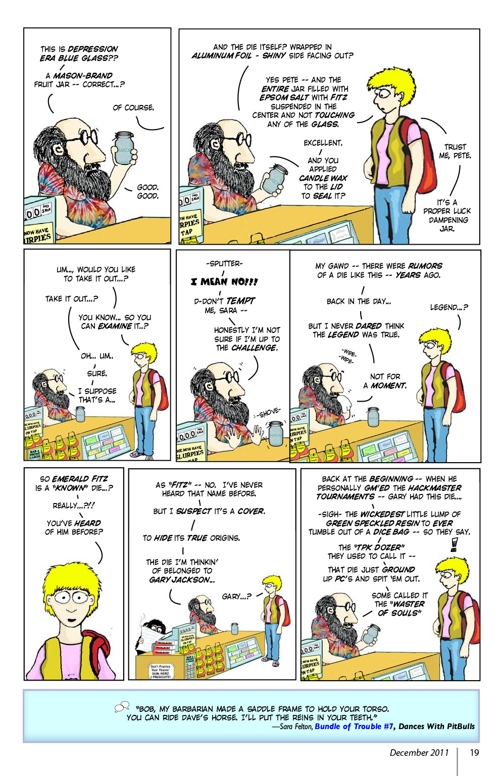 Read online Knights of the Dinner Table comic -  Issue #182 - 21