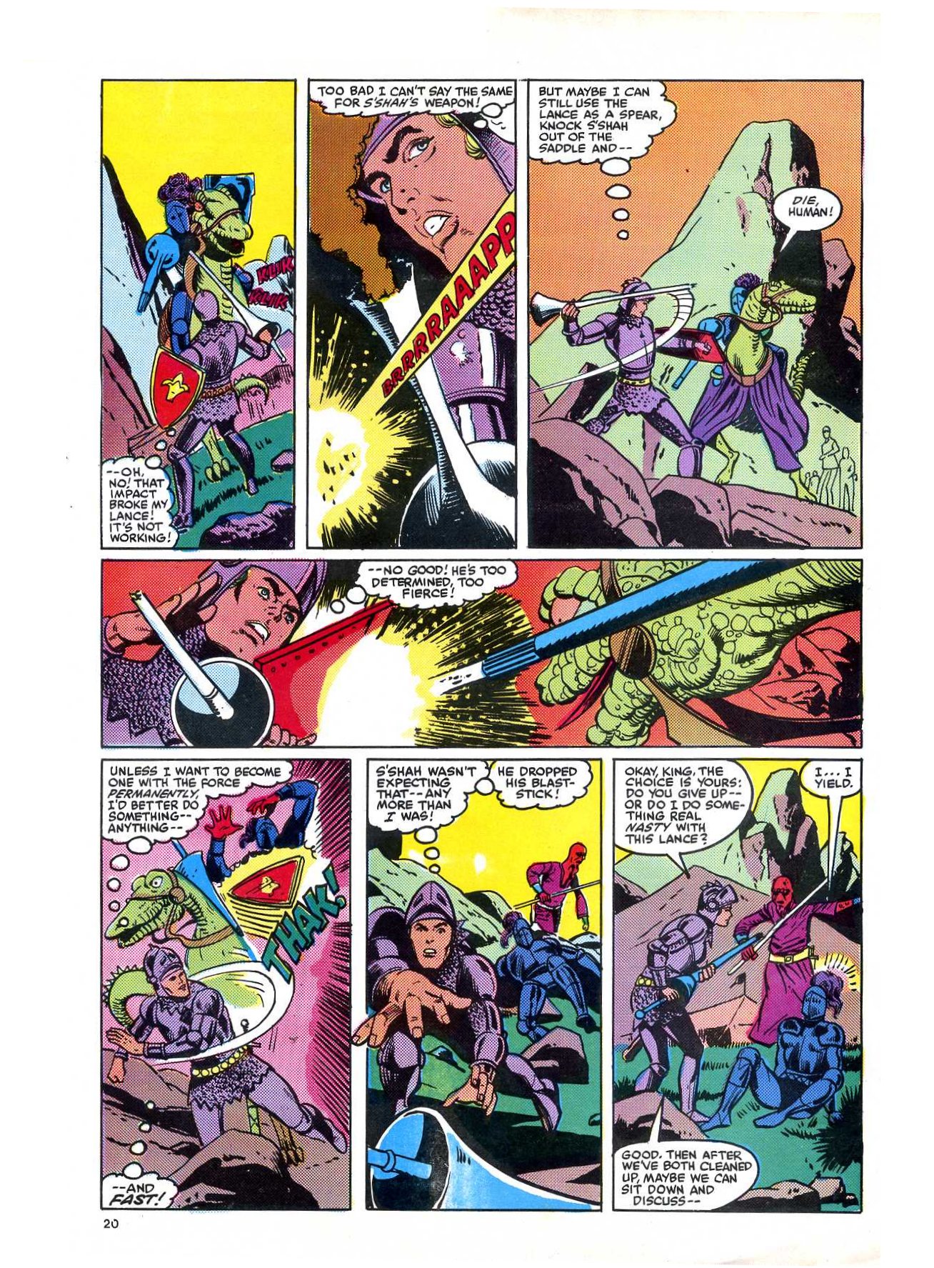 Read online Return of the Jedi comic -  Issue #127 - 20