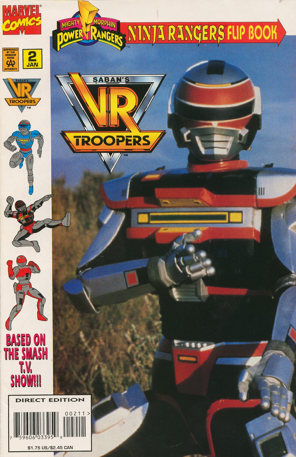 Read online Mighty Morphin Power Rangers: Ninja Rangers/VR Troopers comic -  Issue #2 - 20