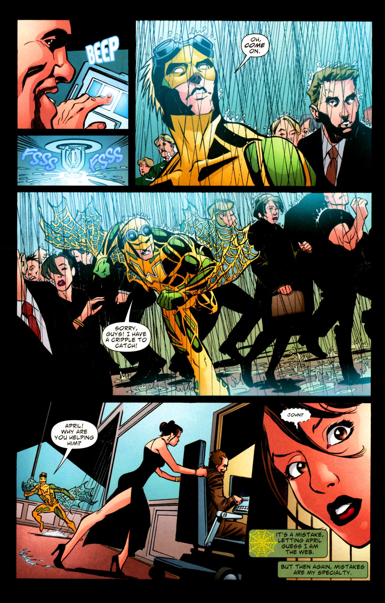 Read online The Web comic -  Issue #2 - 15