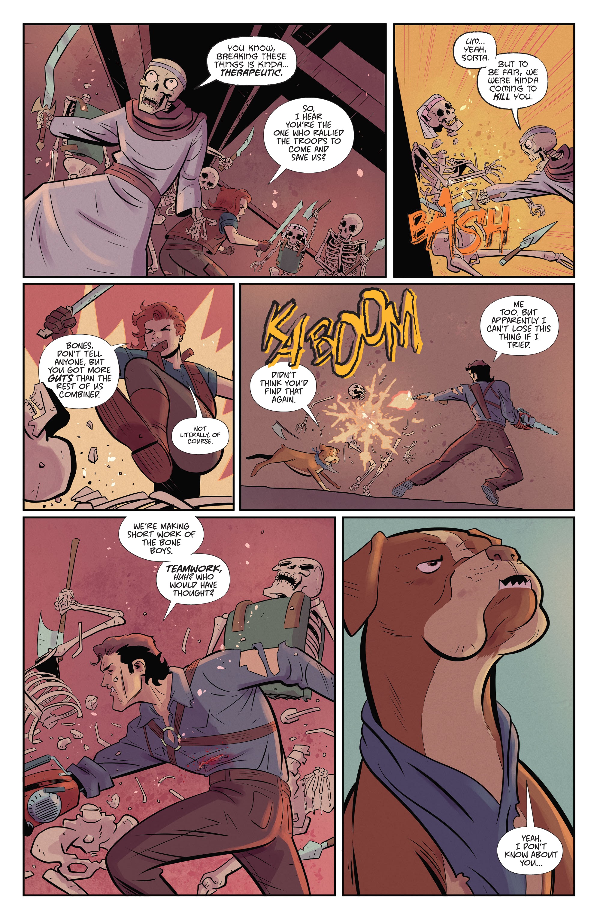 Read online Death To The Army of Darkness comic -  Issue #5 - 16