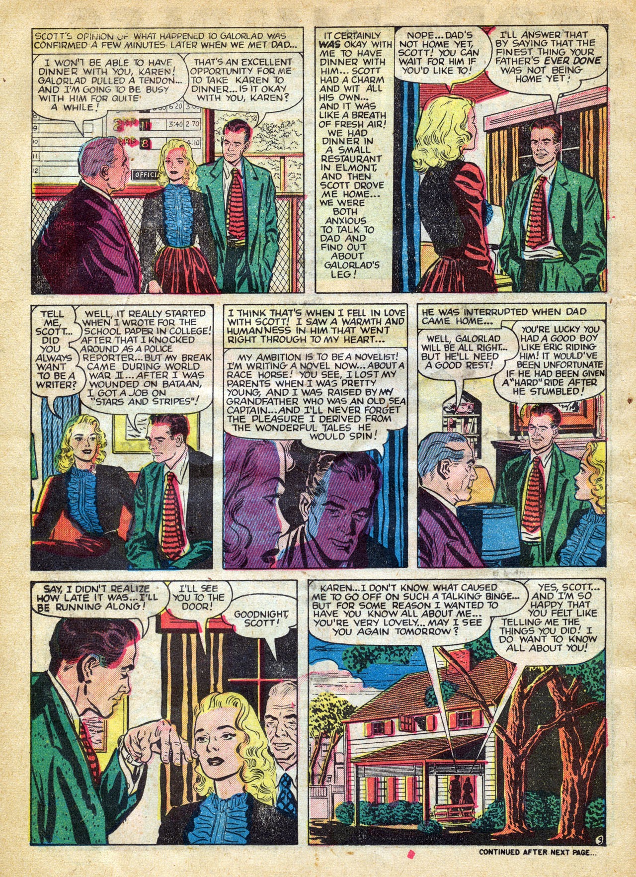 Read online Girl Comics (1949) comic -  Issue #12 - 14