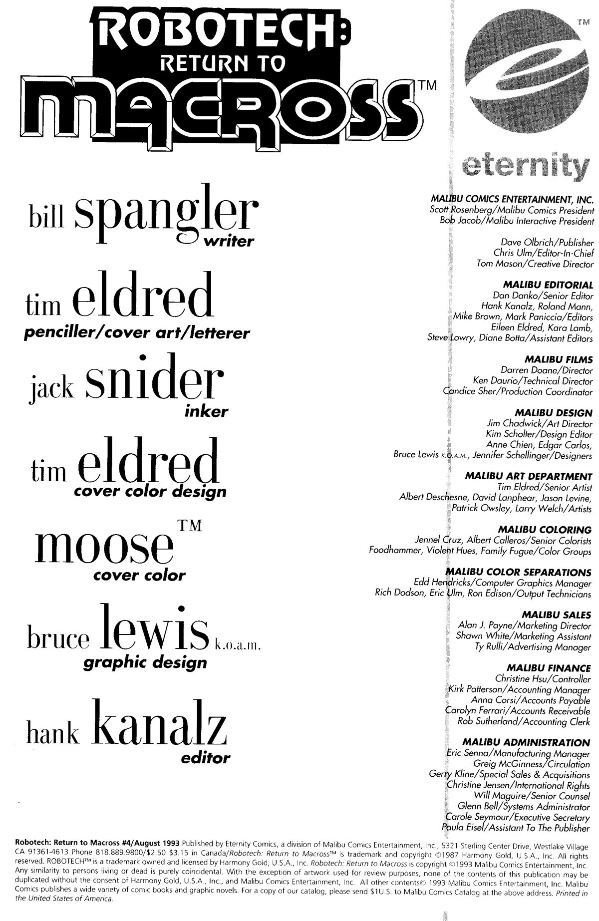 Read online Robotech: Return to Macross comic -  Issue #4 - 2