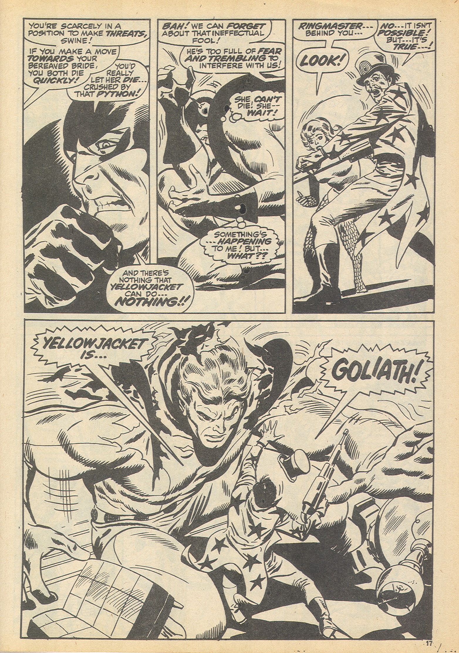 Read online The Avengers (1973) comic -  Issue #89 - 17