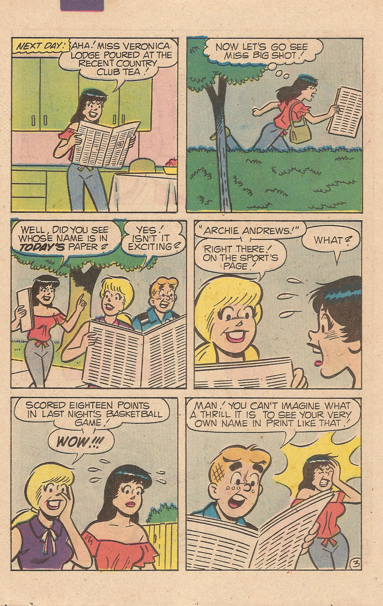 Read online Archie's Girls Betty and Veronica comic -  Issue #299 - 21
