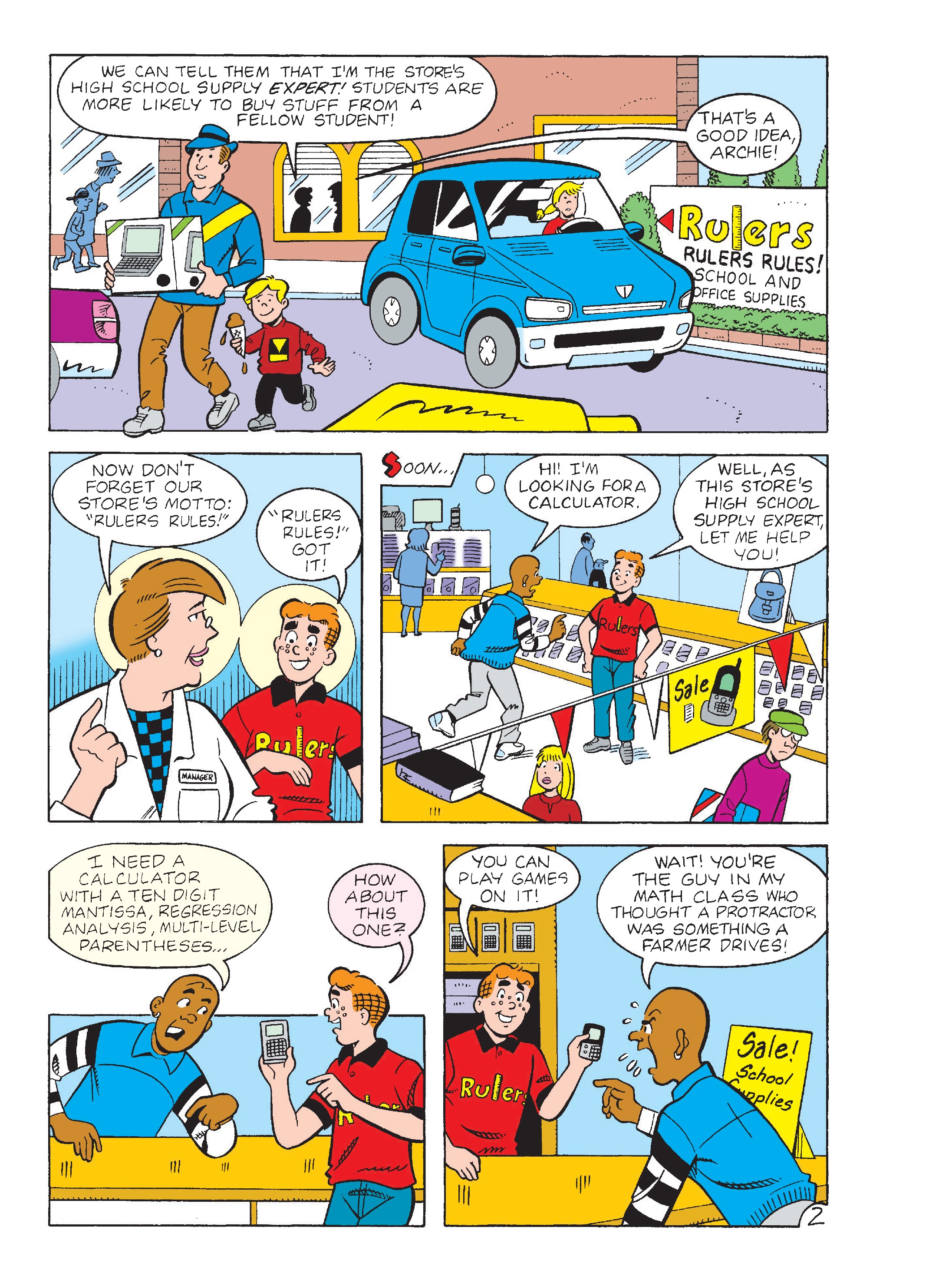 Read online Archie's Double Digest Magazine comic -  Issue #287 - 137
