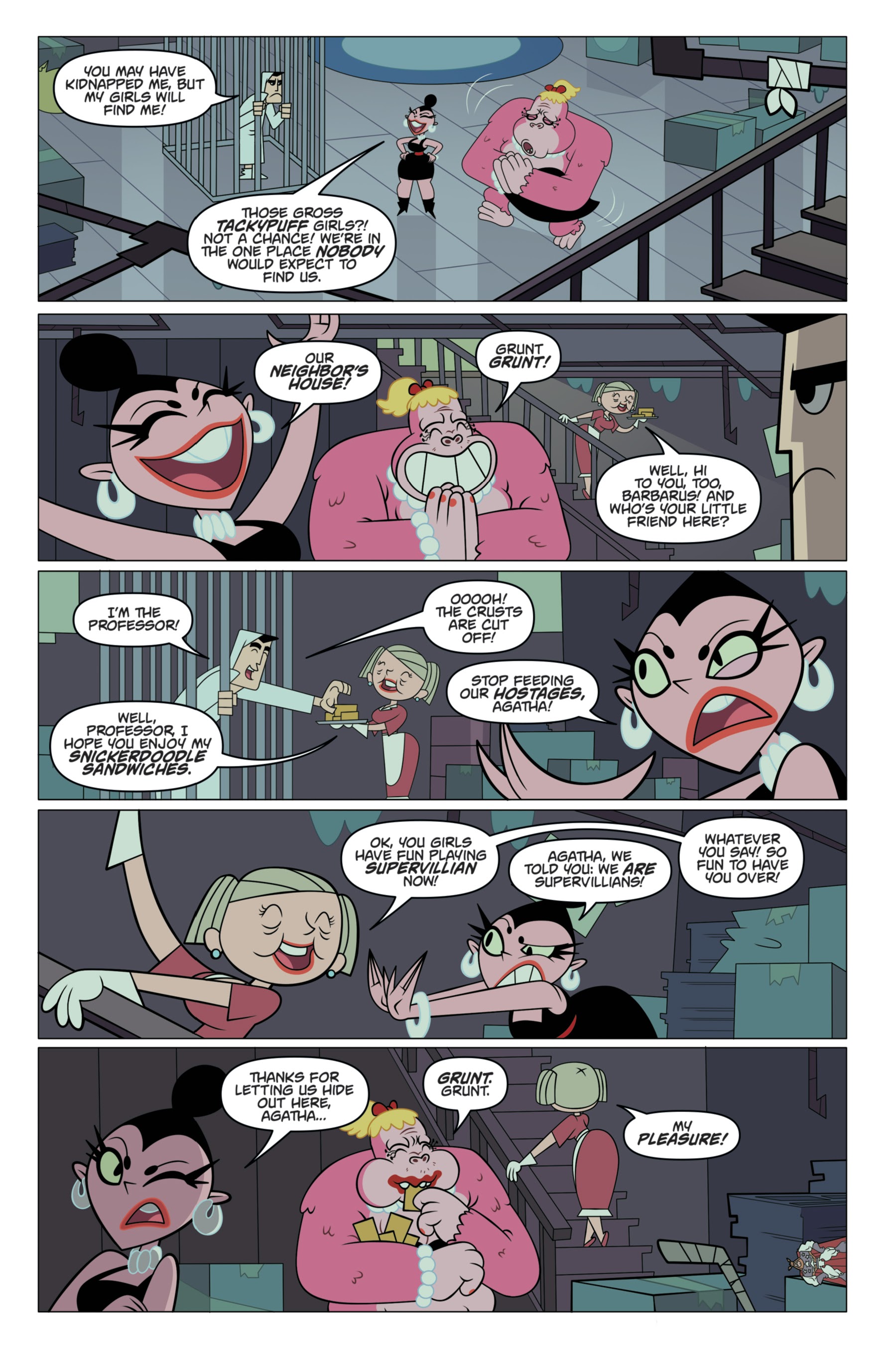 Read online The Powerpuff Girls: Bureau of Bad comic -  Issue # _TPB - 35