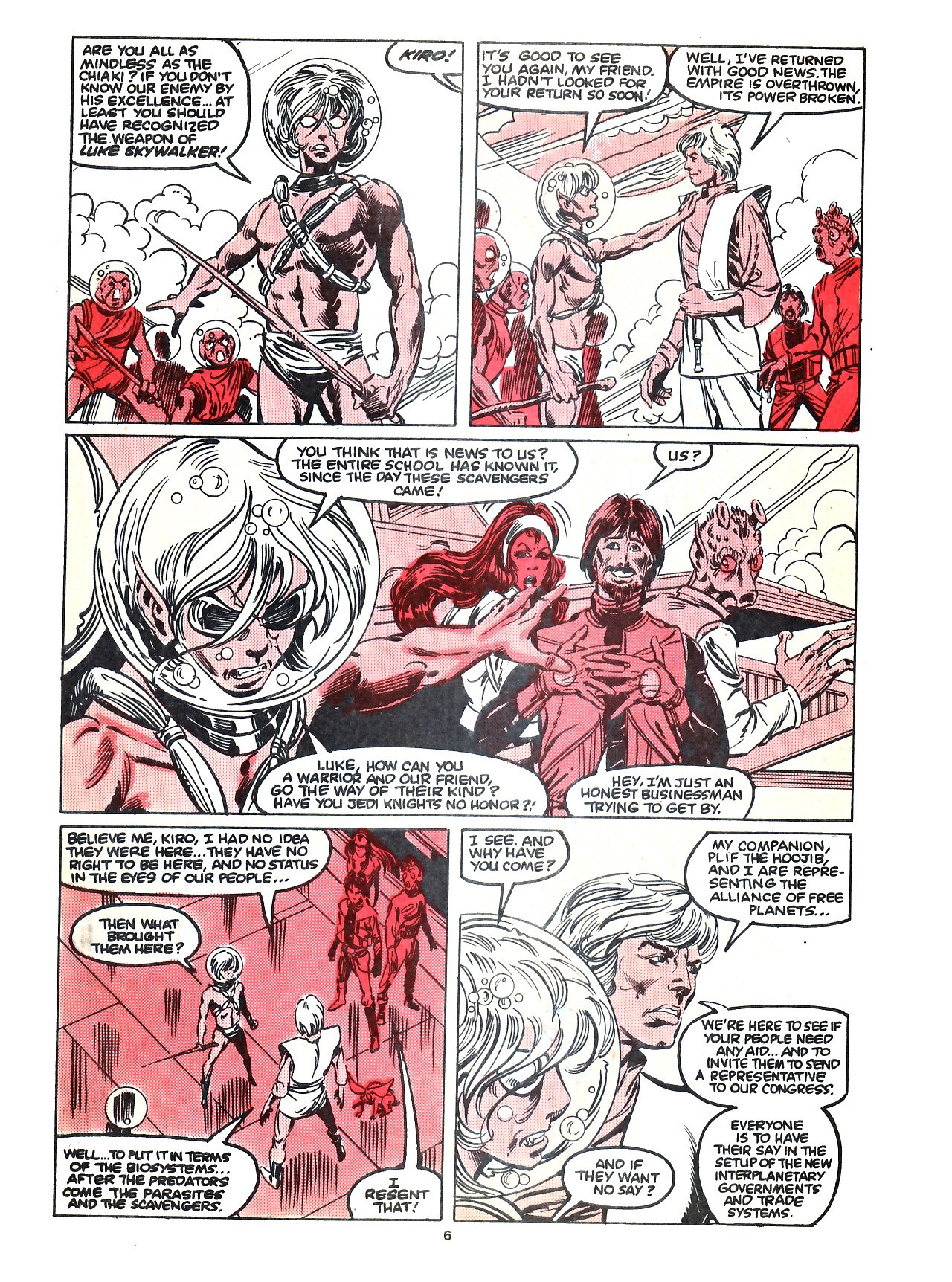 Read online Return of the Jedi comic -  Issue #49 - 6