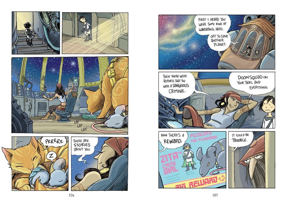 Read online Legends of Zita the Spacegirl comic -  Issue # TPB - 57