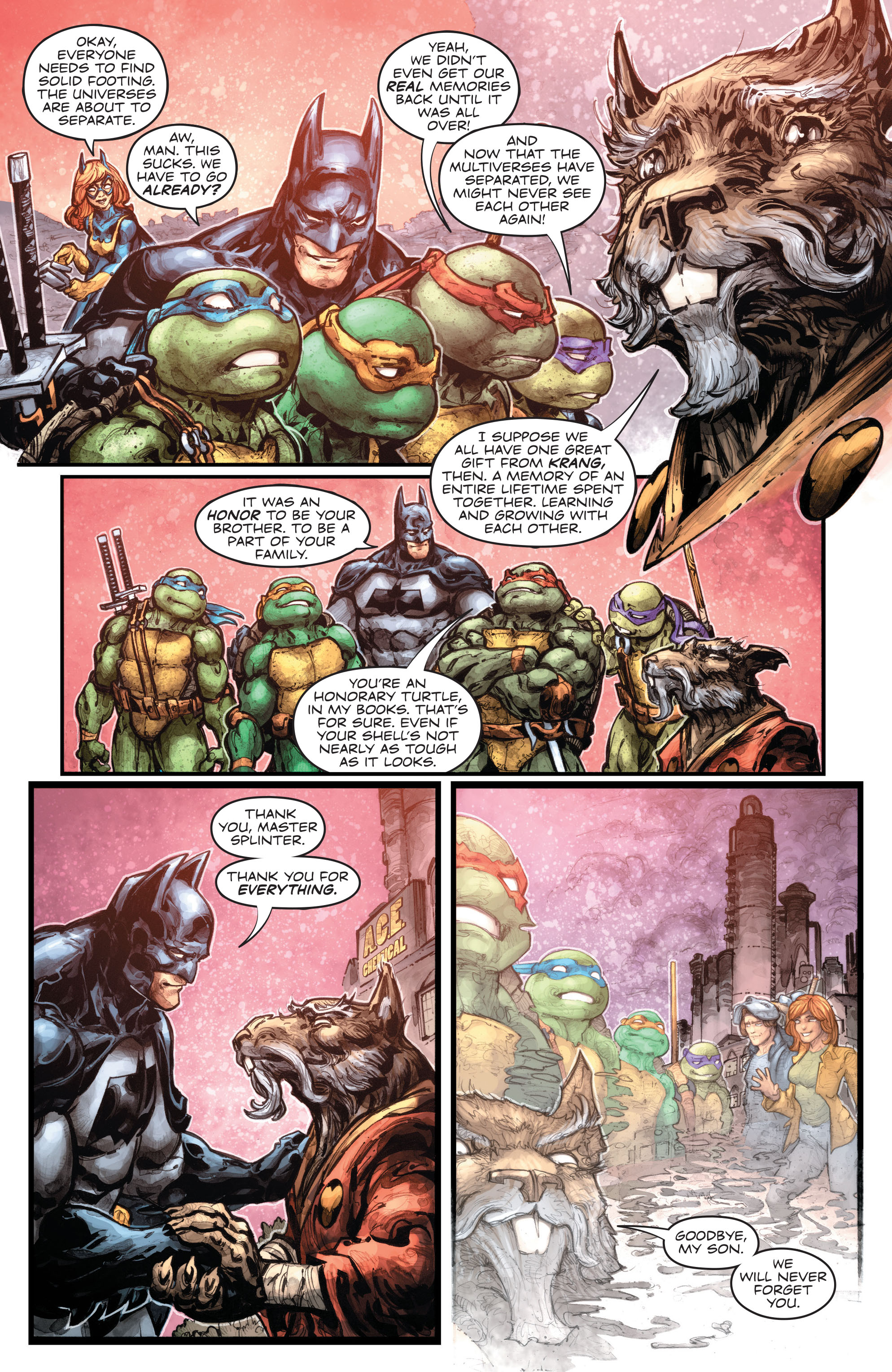 Read online Batman/Teenage Mutant Ninja Turtles III comic -  Issue # _TPB (Part 2) - 18