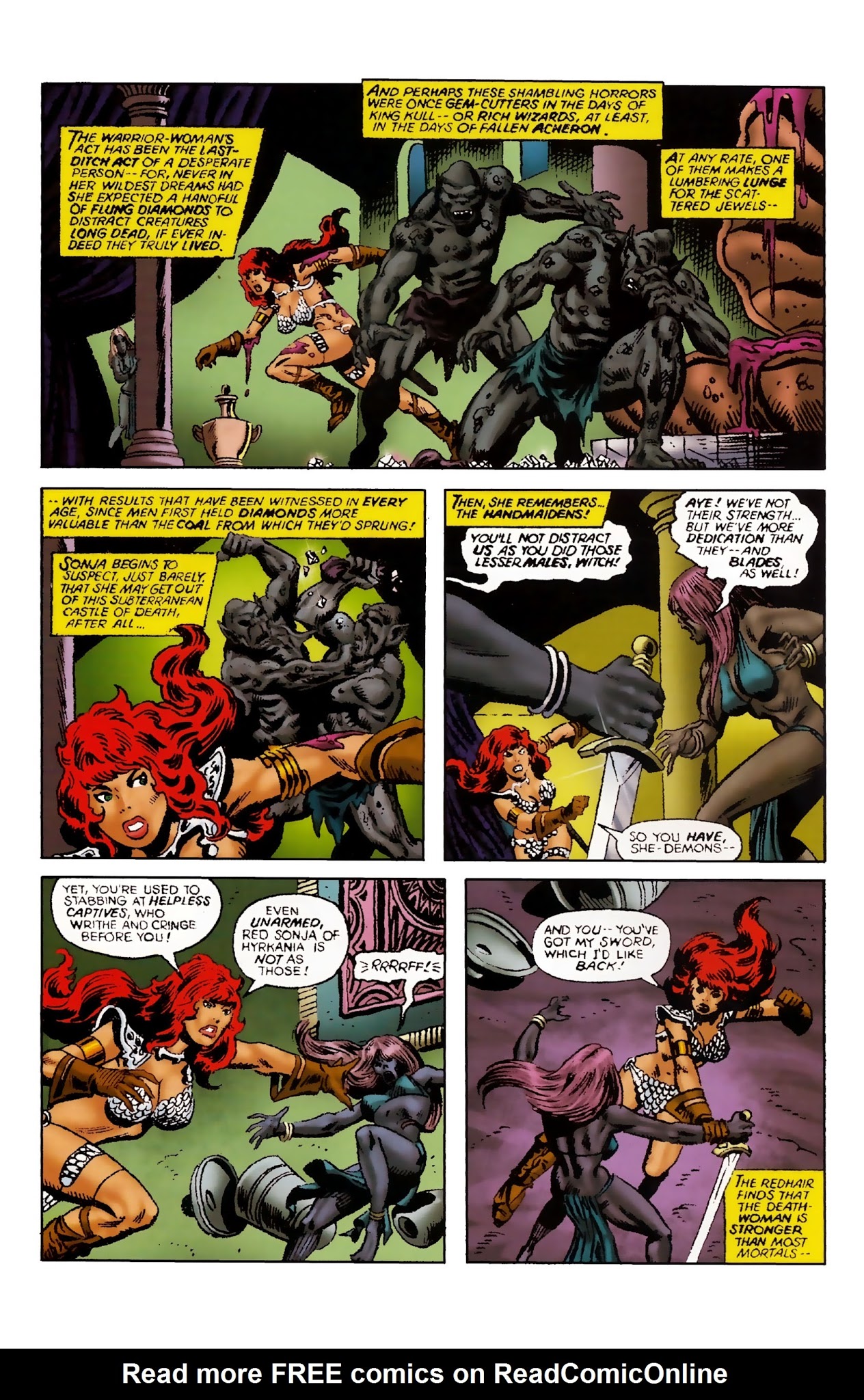 Read online The Adventures of Red Sonja comic -  Issue # TPB 3 - 122