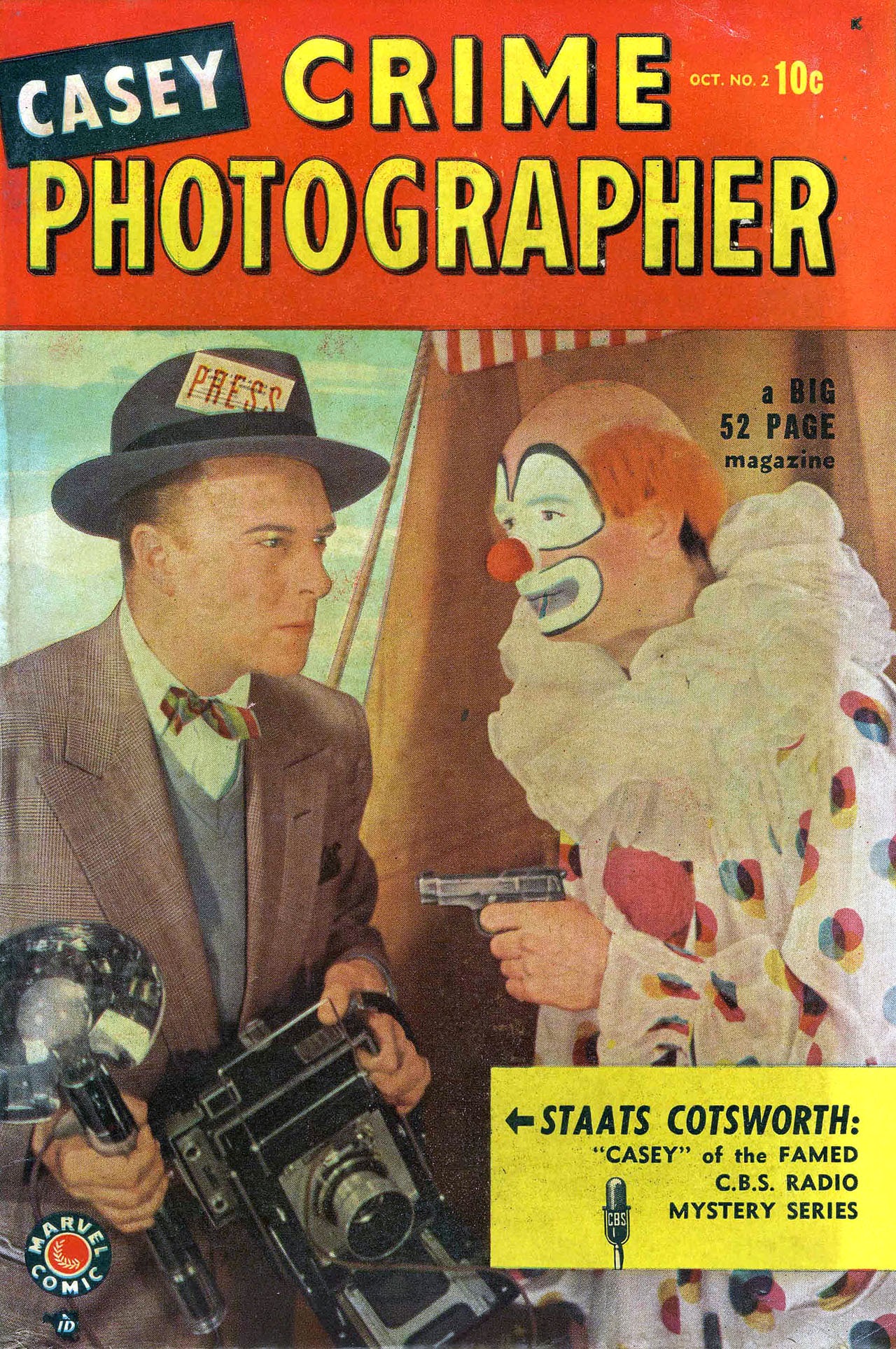 Read online Casey Crime Photographer comic -  Issue #2 - 1