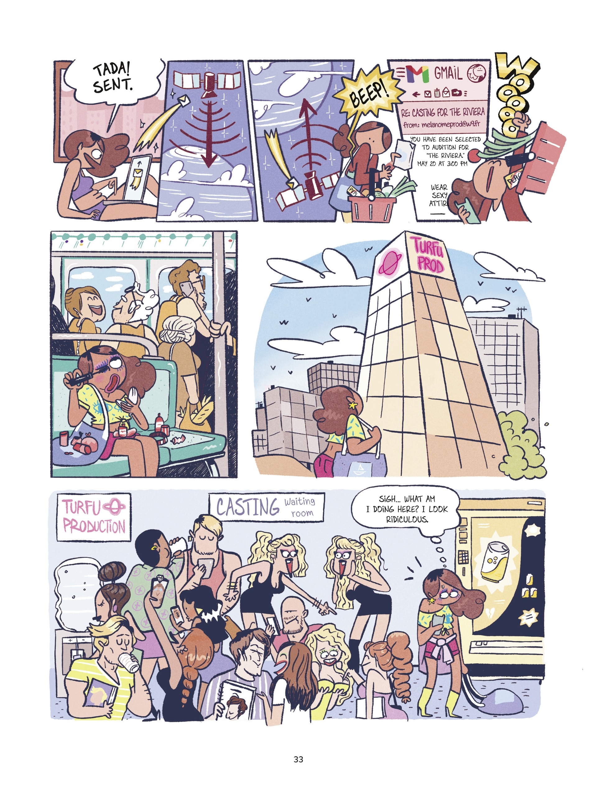 Read online Praising the Surface Behind the Scenes of Reality TV comic -  Issue # TPB - 29