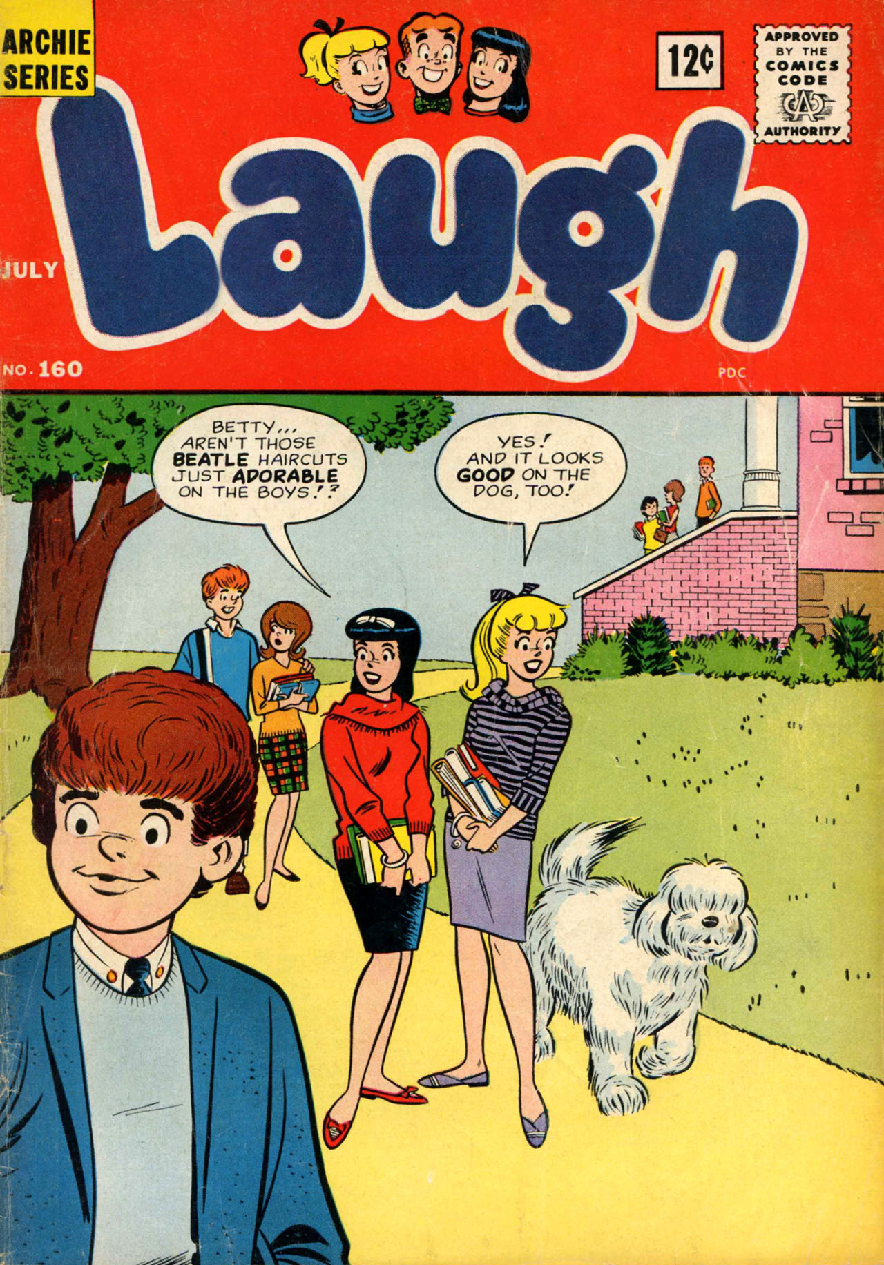 Read online Laugh (Comics) comic -  Issue #160 - 1