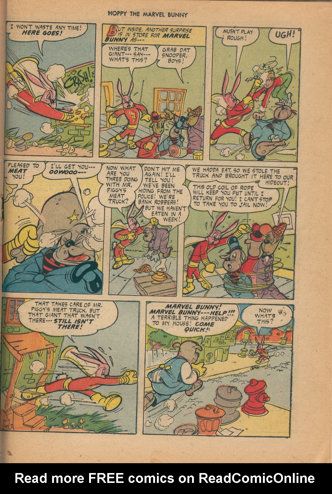 Read online Hoppy The Marvel Bunny comic -  Issue #2 - 19