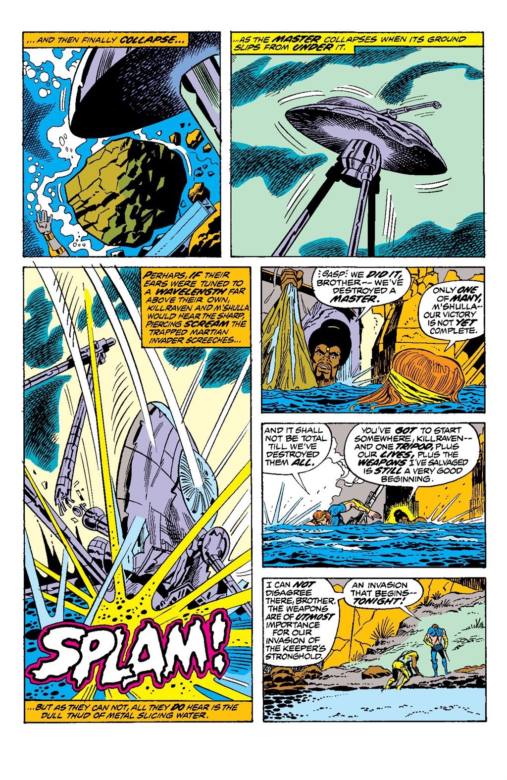 Read online Killraven Epic Collection: Warrior of the Worlds comic -  Issue # TPB (Part 1) - 58