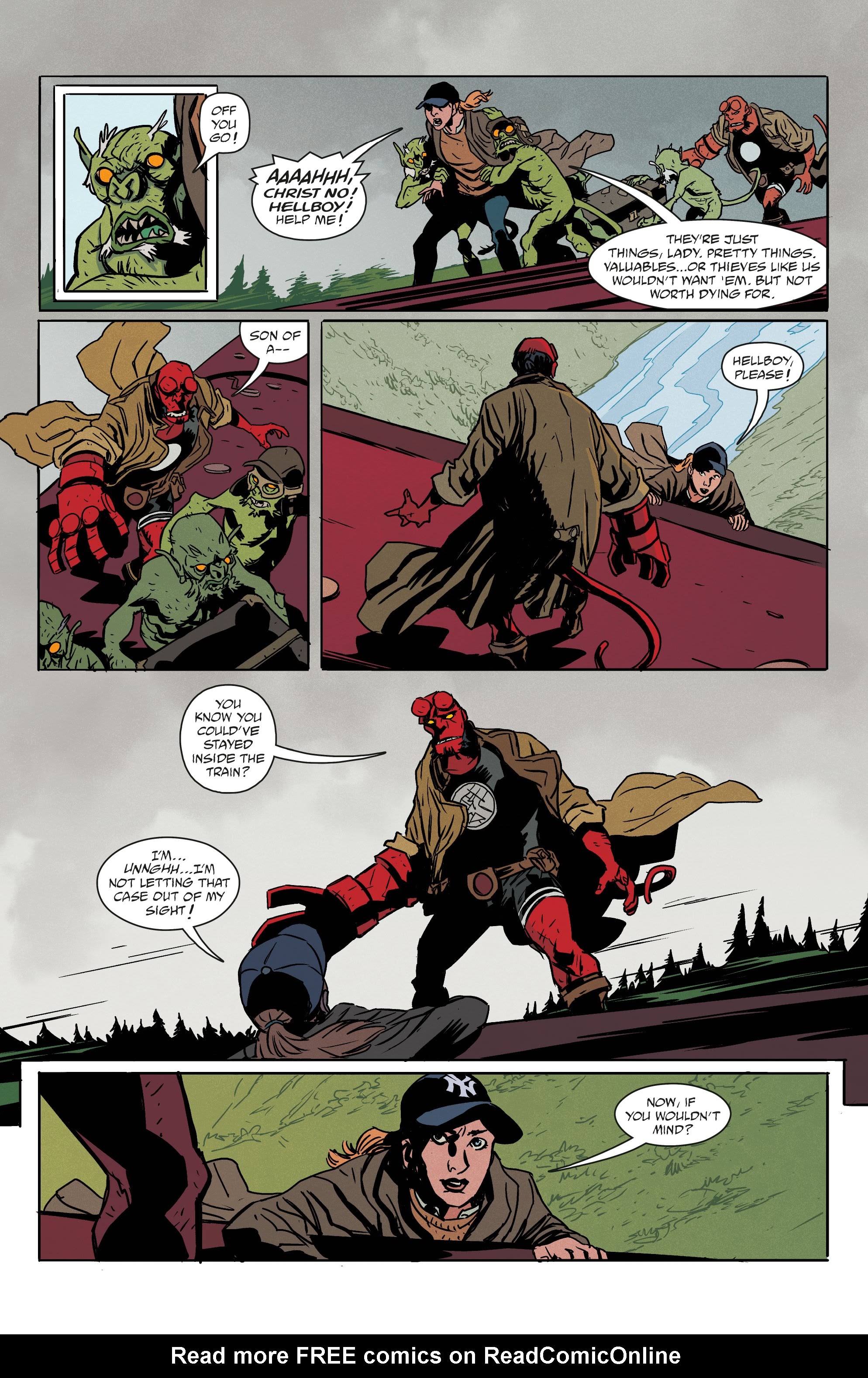 Read online Hellboy in Love comic -  Issue #1 - 10