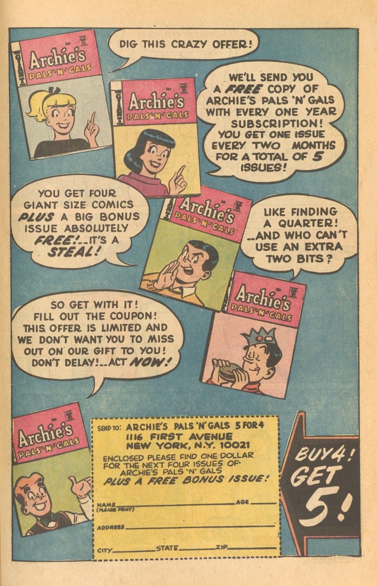 Read online Reggie's Wise Guy Jokes comic -  Issue #16 - 55