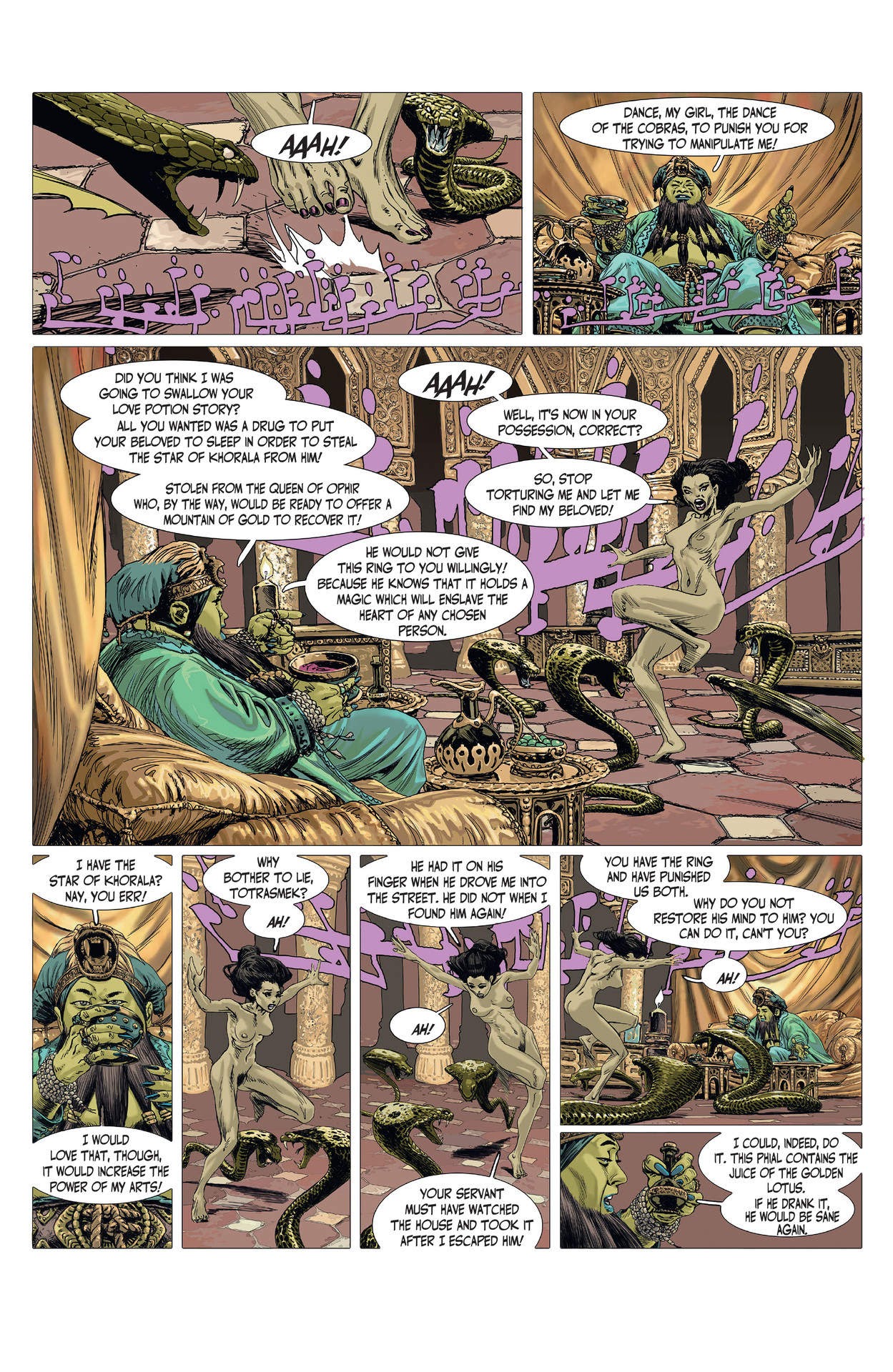 Read online The Cimmerian comic -  Issue # TPB 3 - 112