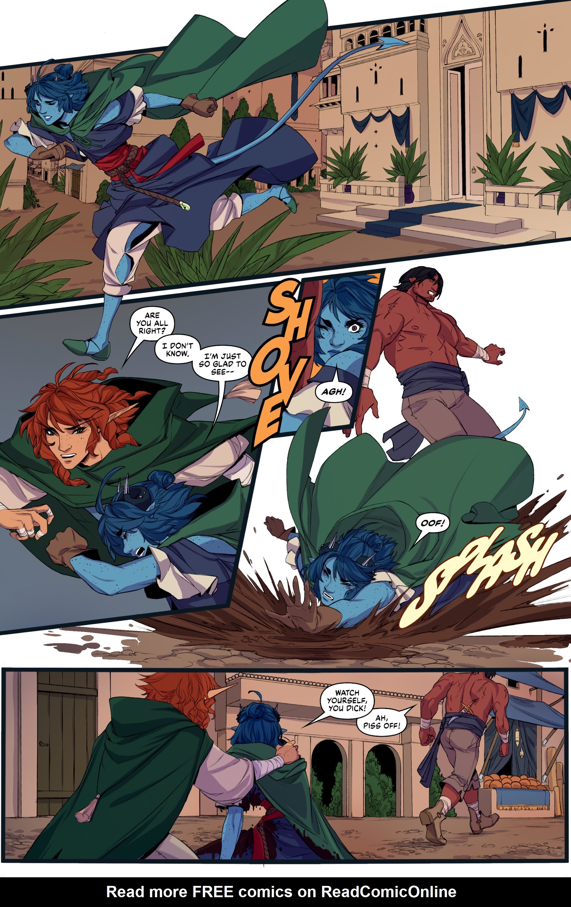 Read online Critical Role: The Mighty Nein Origins–Jester Lavorre comic -  Issue # Full - 28