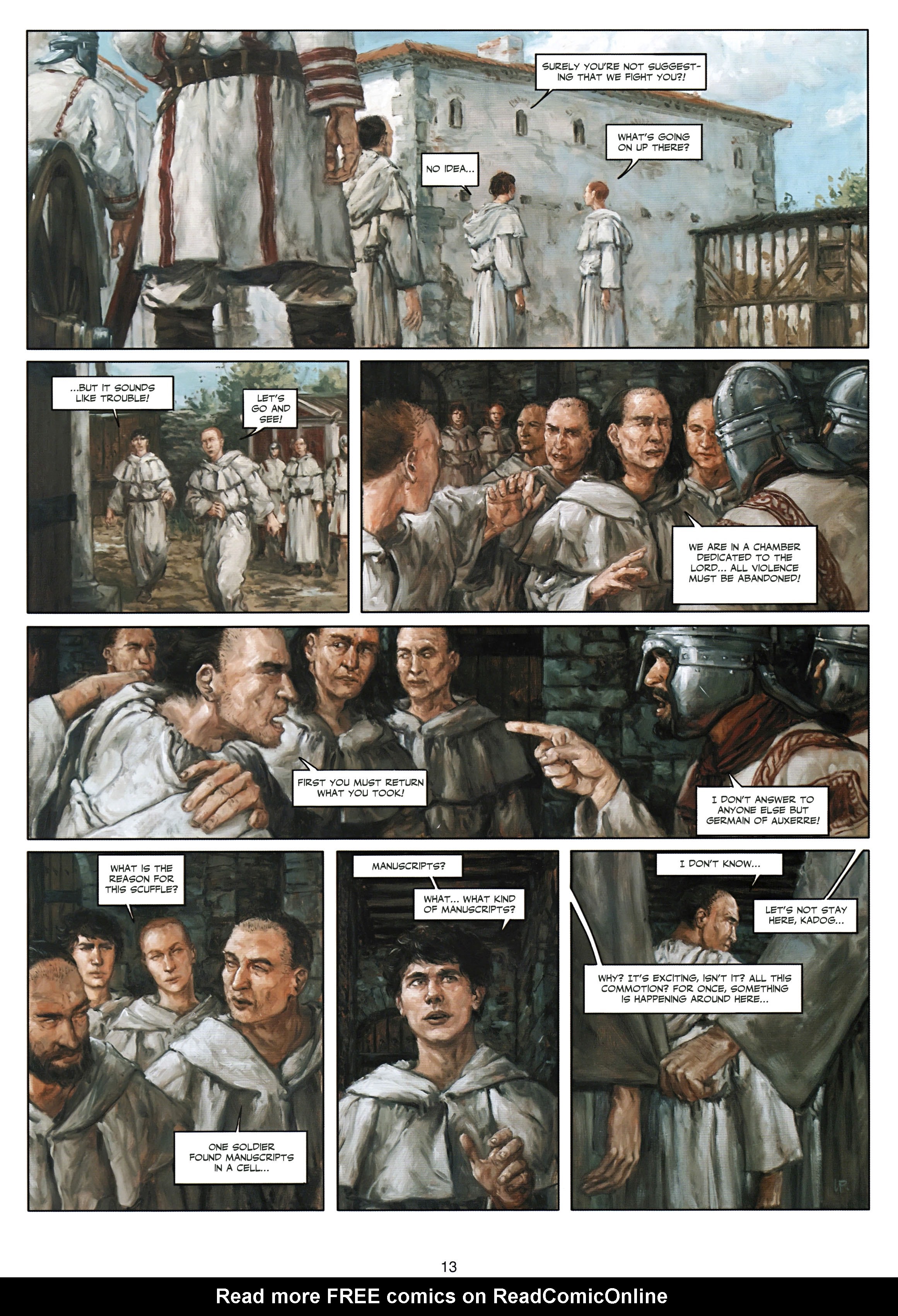Read online Stonehenge comic -  Issue #1 - 14