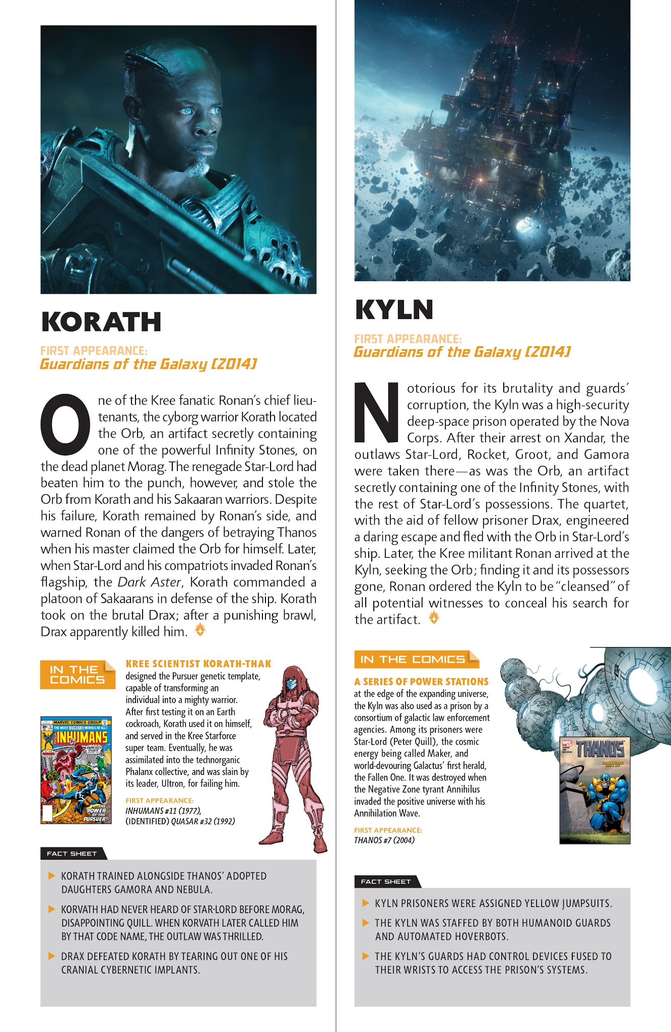 Read online Guidebook to the Marvel Cinematic Universe - Marvel's Guardians of the Galaxy comic -  Issue # Full - 21