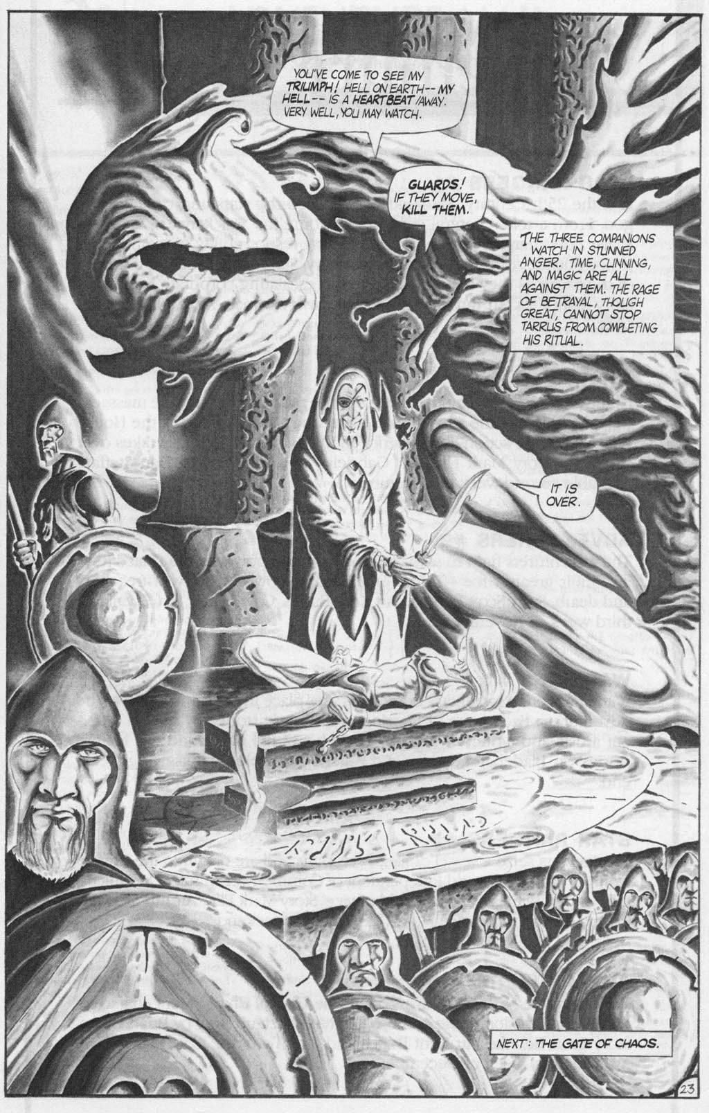Read online Adventurers (1986) comic -  Issue #9 - 25